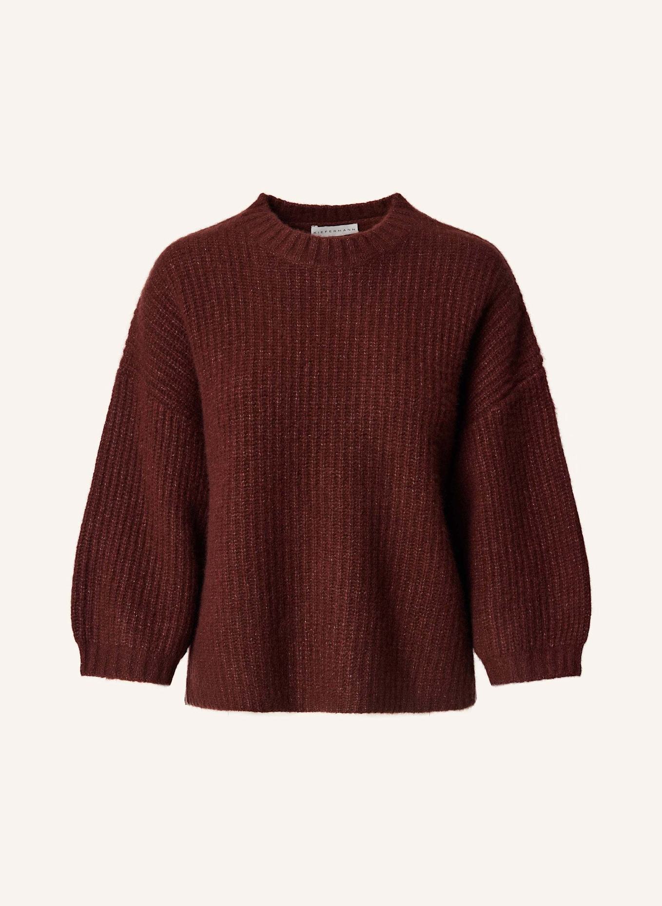 KIEFERMANN Pullover AIJANA aus Cashmere: BRAUN