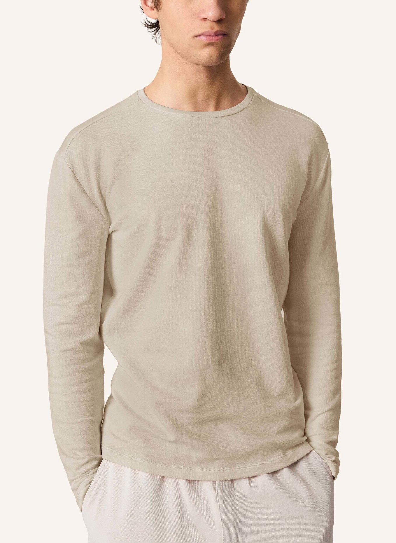 KIEFERMANN Langarmshirt ARSOL: BEIGE