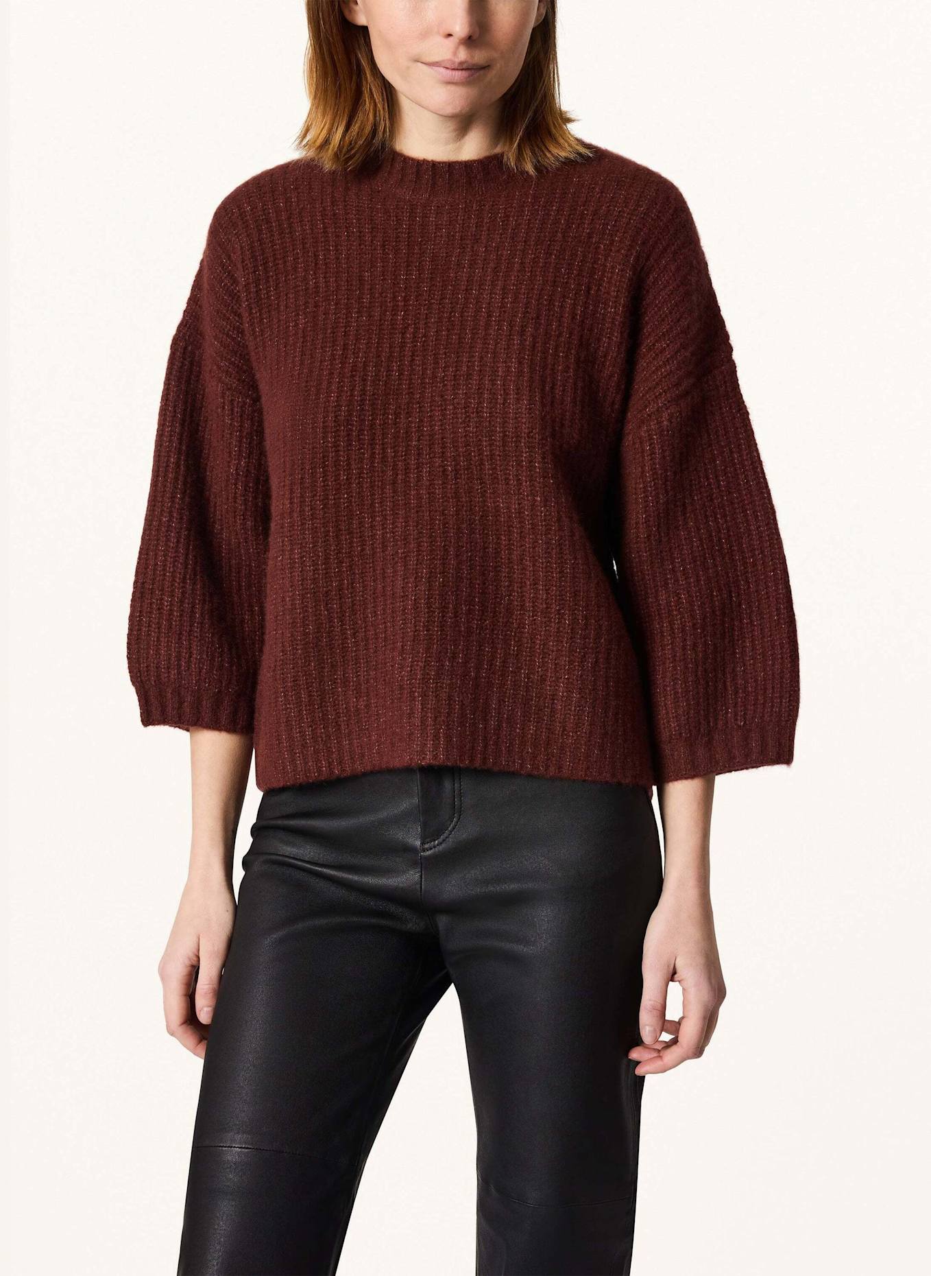 KIEFERMANN Pullover AIJANA aus Cashmere: BRAUN