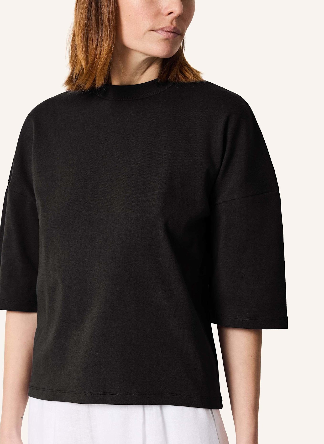 KIEFERMANN T-Shirt ENGELBERTHA: SCHWARZ