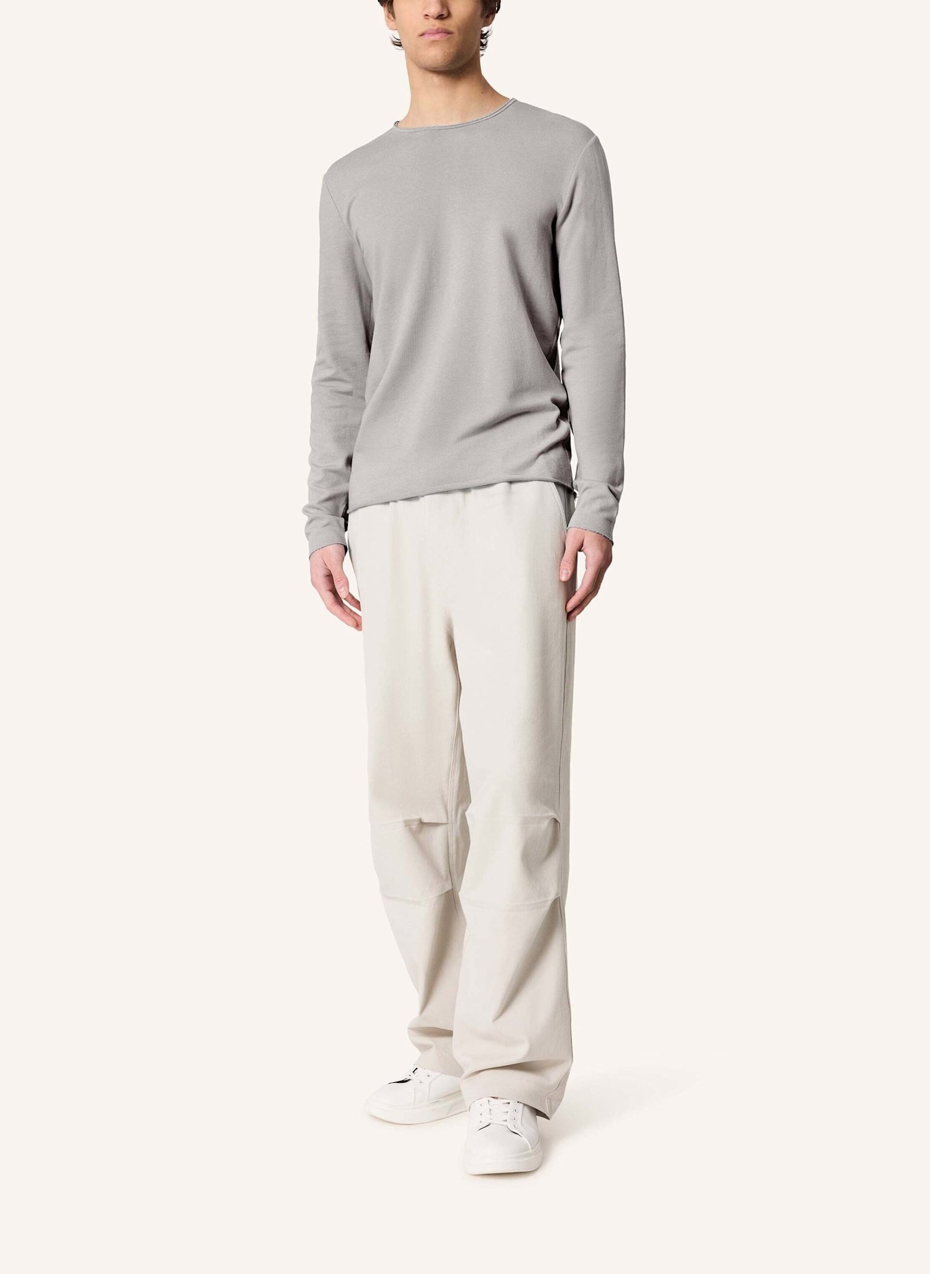 KIEFERMANN Sweatshirt NANDON: GRAU