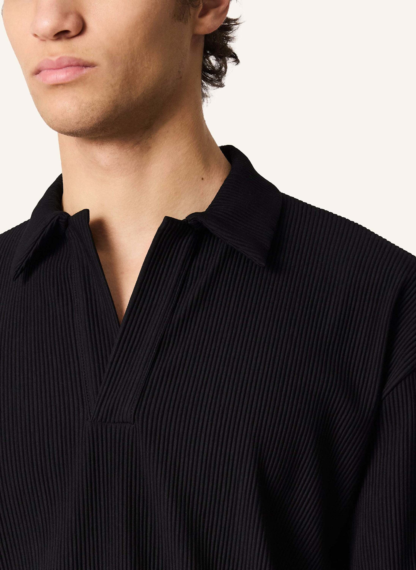 KIEFERMANN Poloshirt FRIMUNT: SCHWARZ