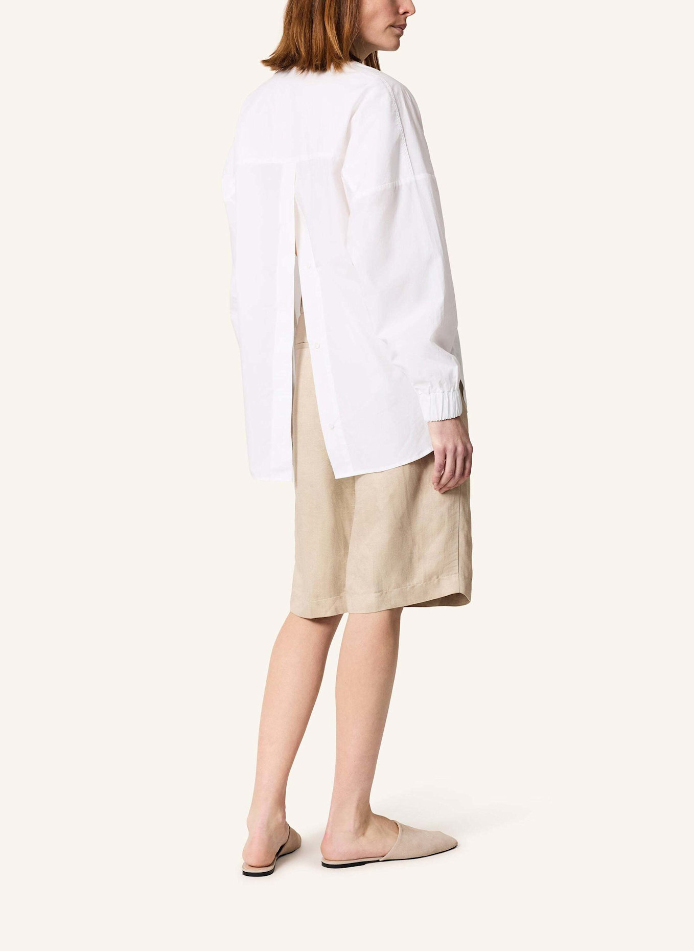 KIEFERMANN Bluse ALNADIA: SCHWARZ/ WEISS
