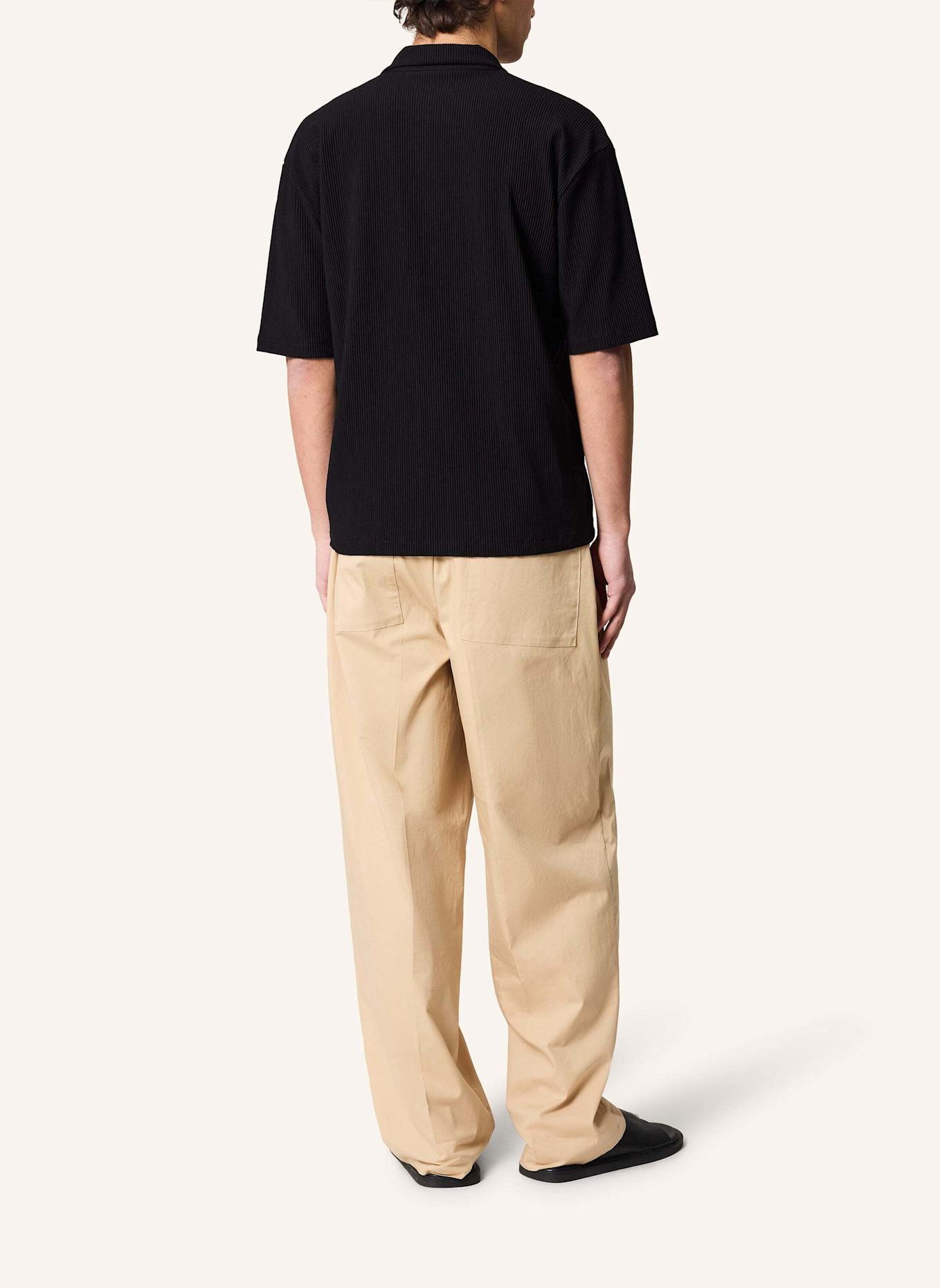KIEFERMANN Poloshirt FRIMUNT: SCHWARZ