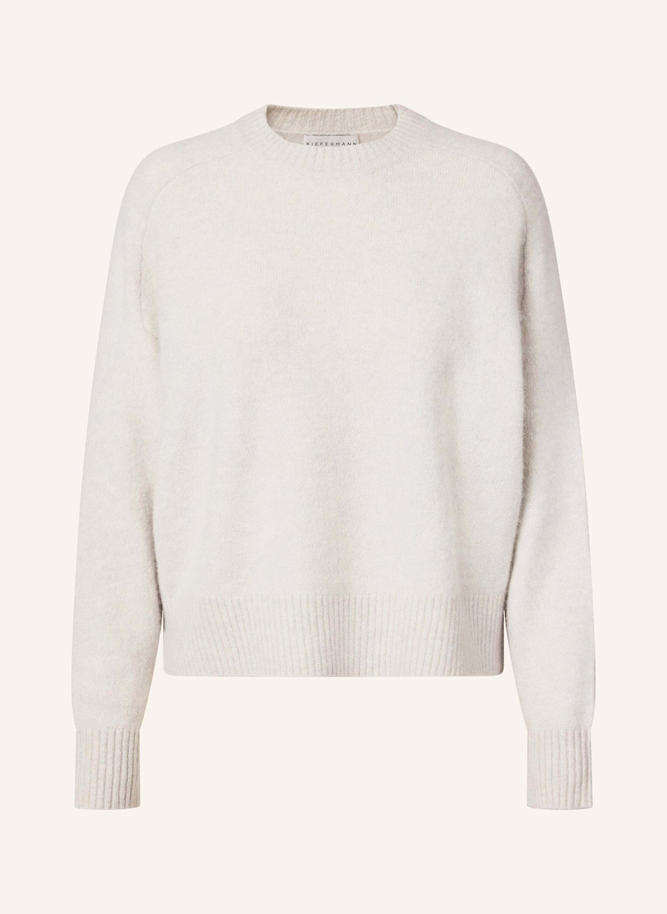 KIEFERMANN Pullover AMANZIA aus Cashmere: SILBER