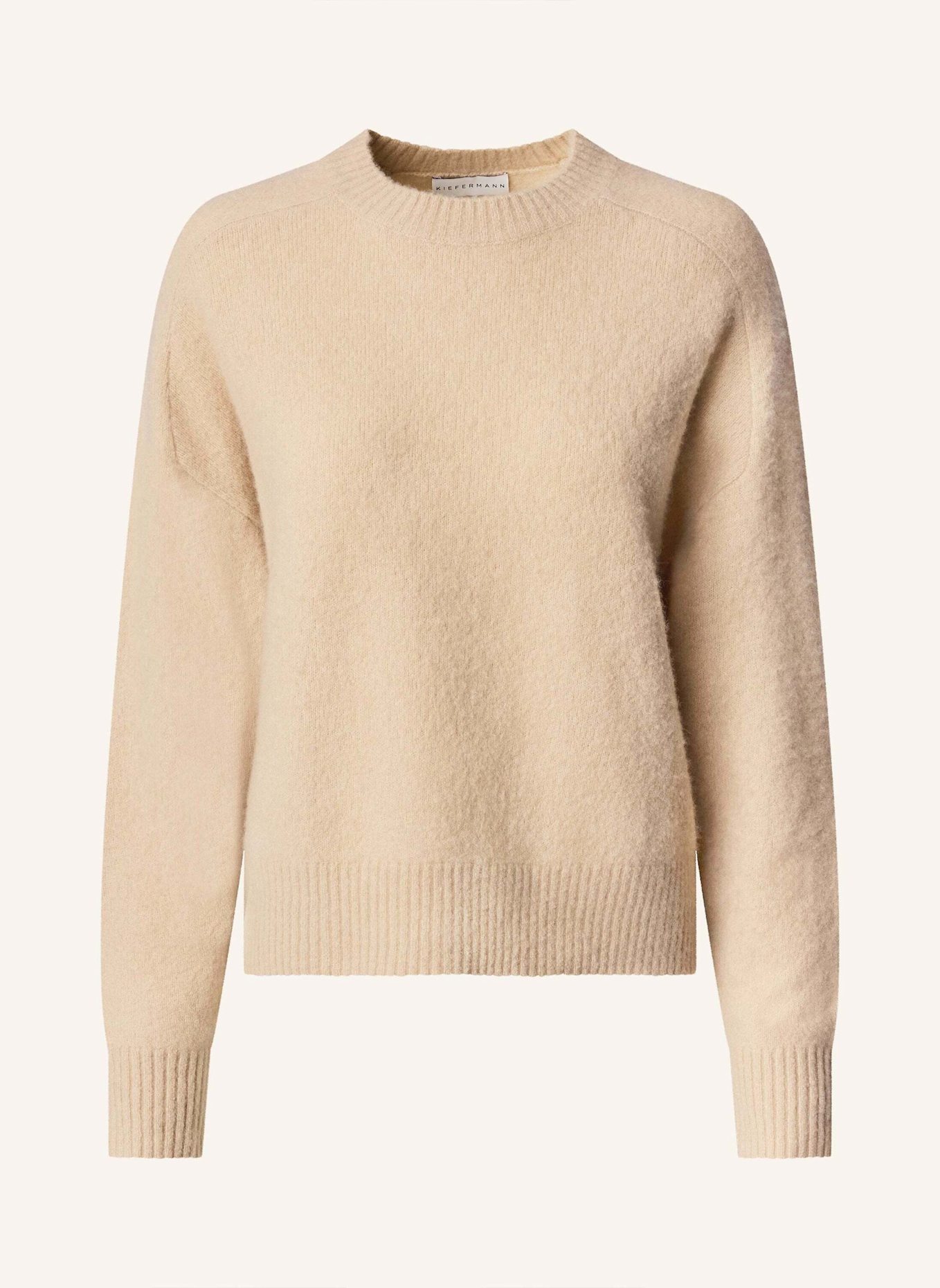 KIEFERMANN Pullover AMANZIA aus Cashmere: BEIGE