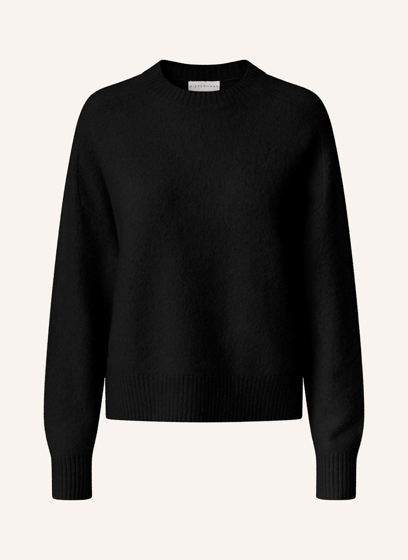 KIEFERMANN Pullover AMANZIA aus Cashmere: SCHWARZ