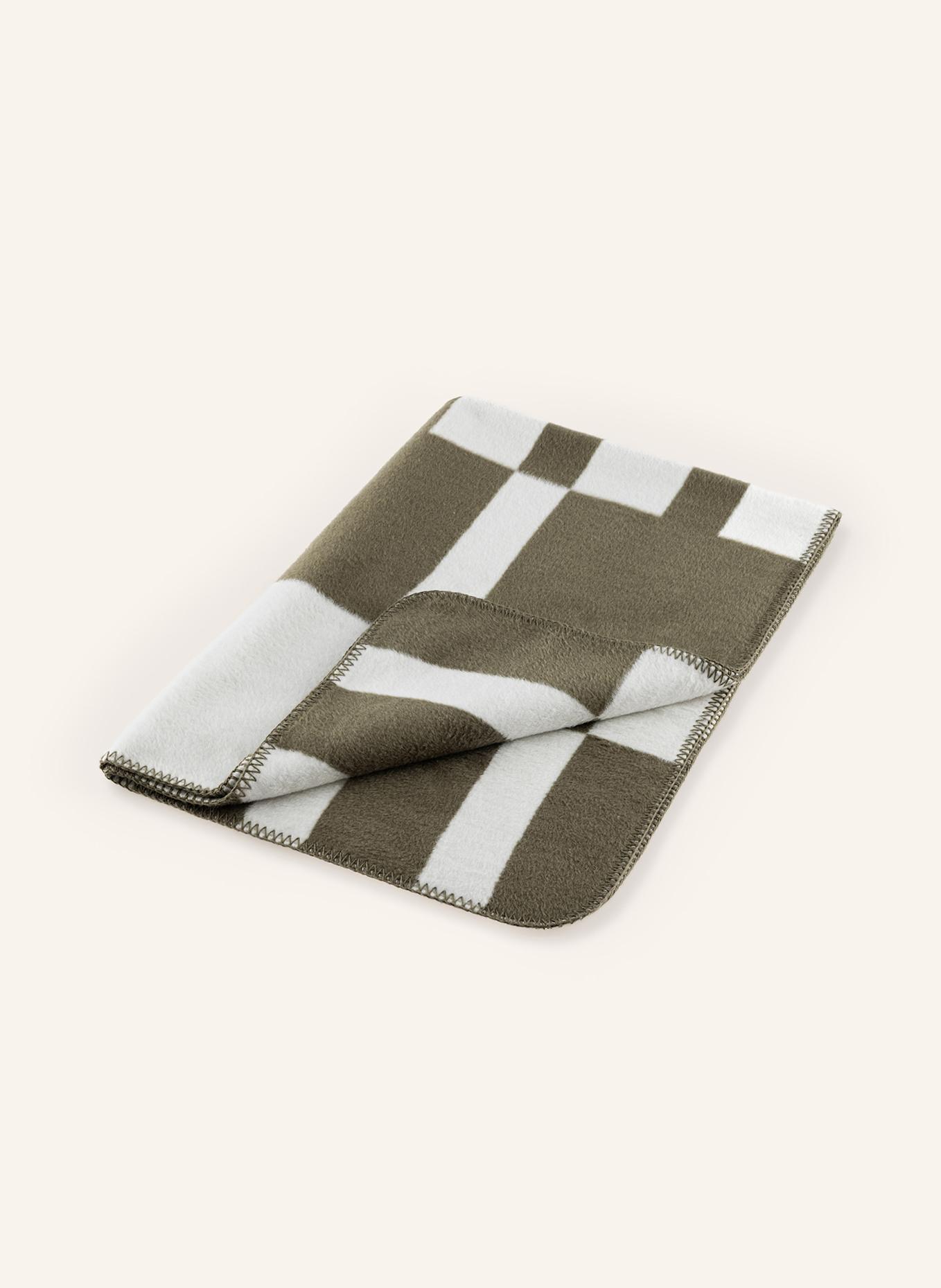 MiaCara Hundedecke BLOCCO: OLIV/ CREME