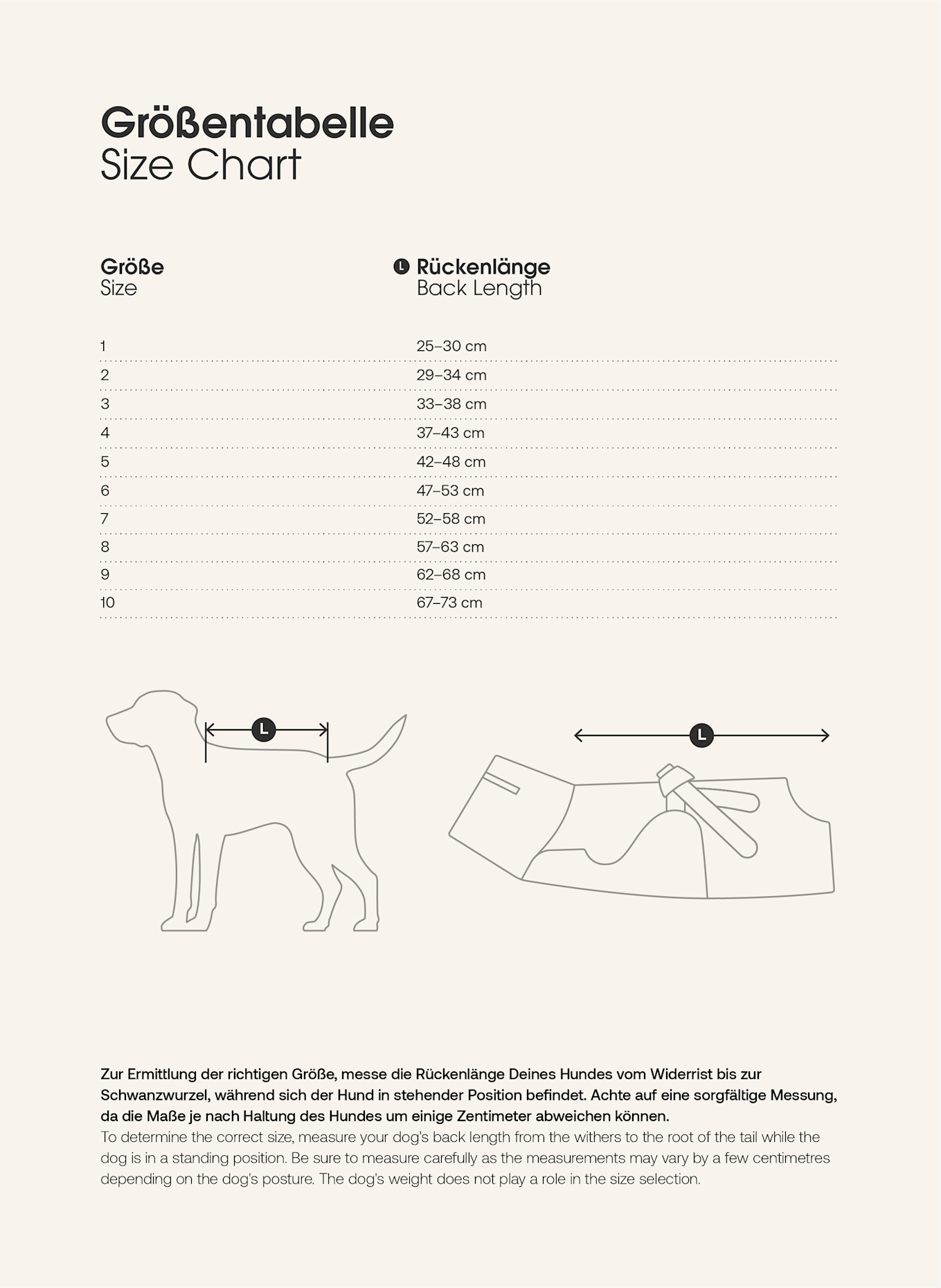 MiaCara Hundebademantel BAGNO: BEIGE