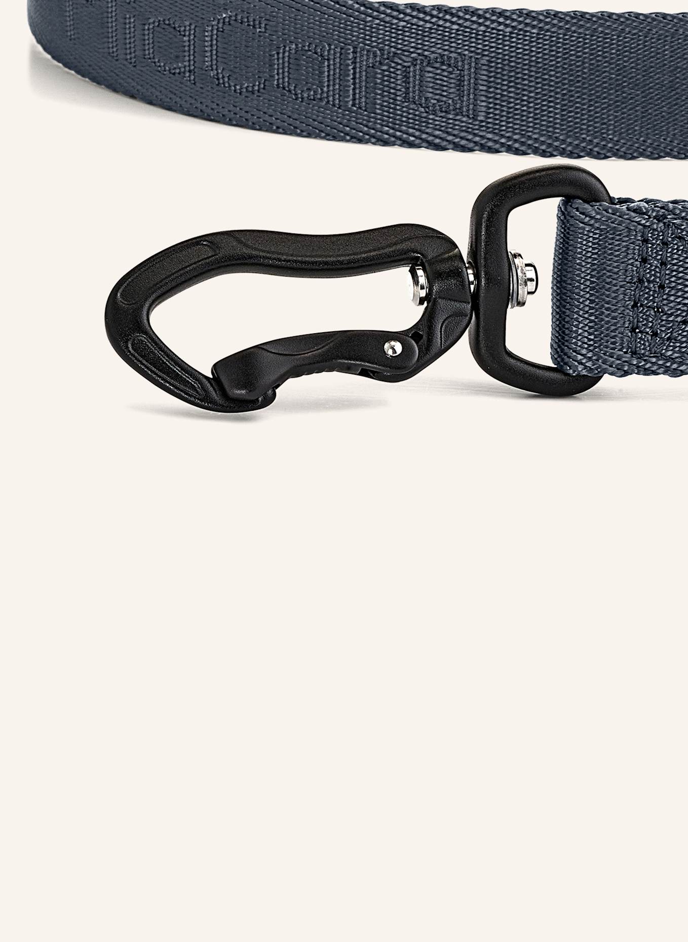 MiaCara Hundeführleine MODENA: DUNKELGRAU