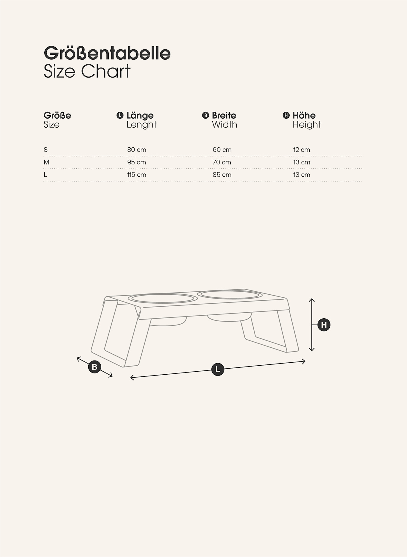 MiaCara Napfständer DESCO: OLIV