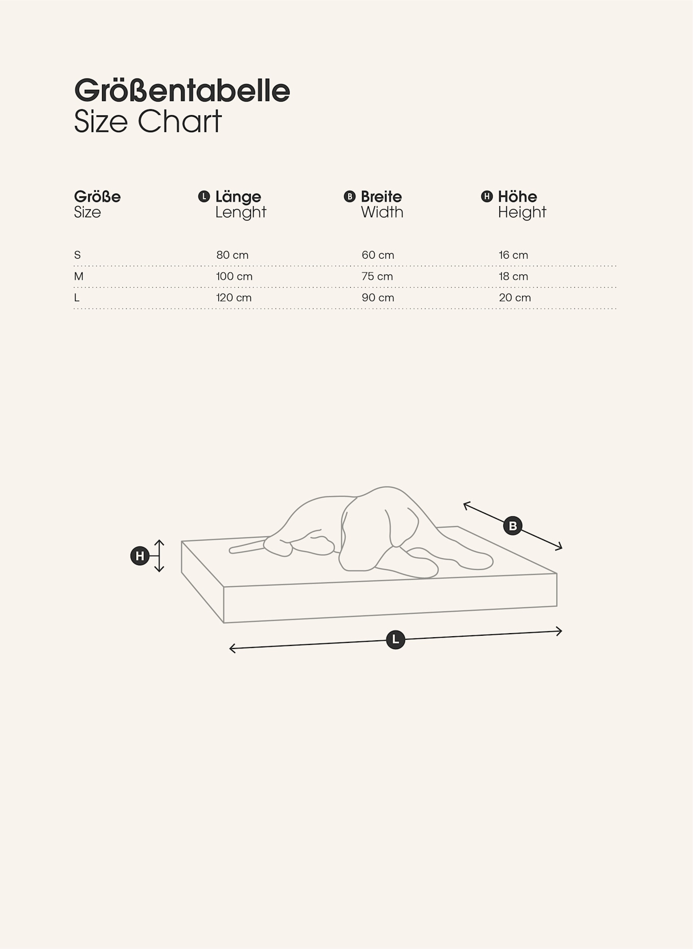 MiaCara Hundekissen MARE: DUNKELBRAUN