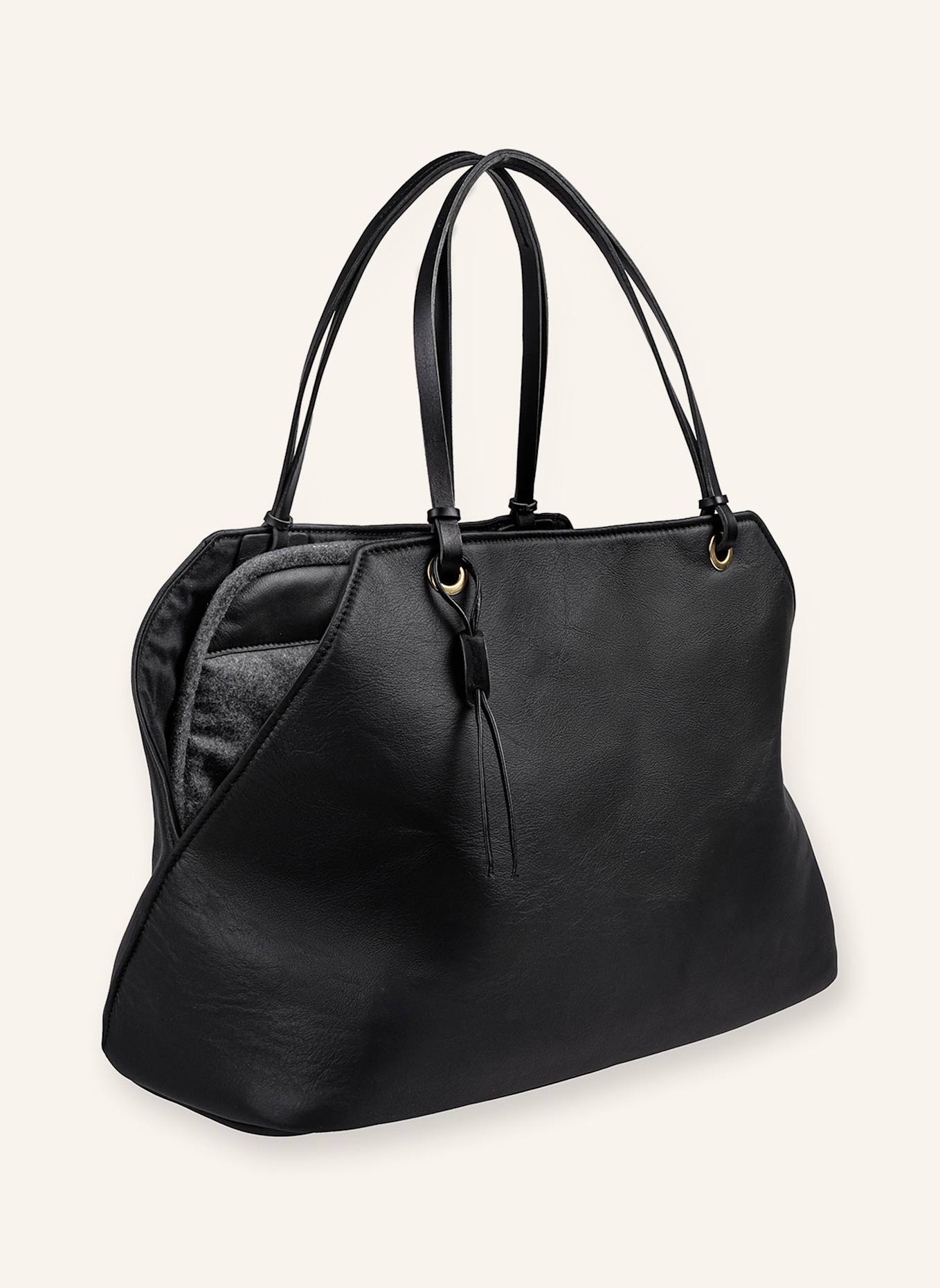 MiaCara Hundetragetasche BORSA: SCHWARZ