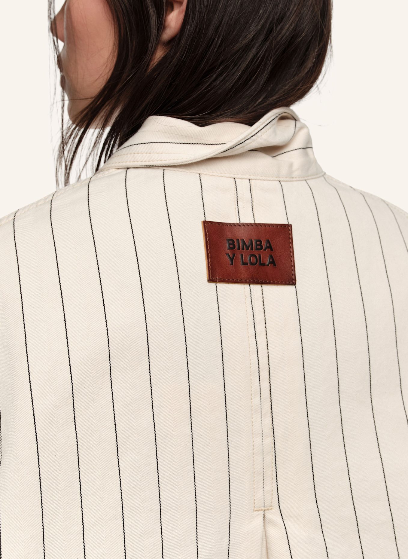 BIMBA Y LOLA Jeansjacke: WEISS