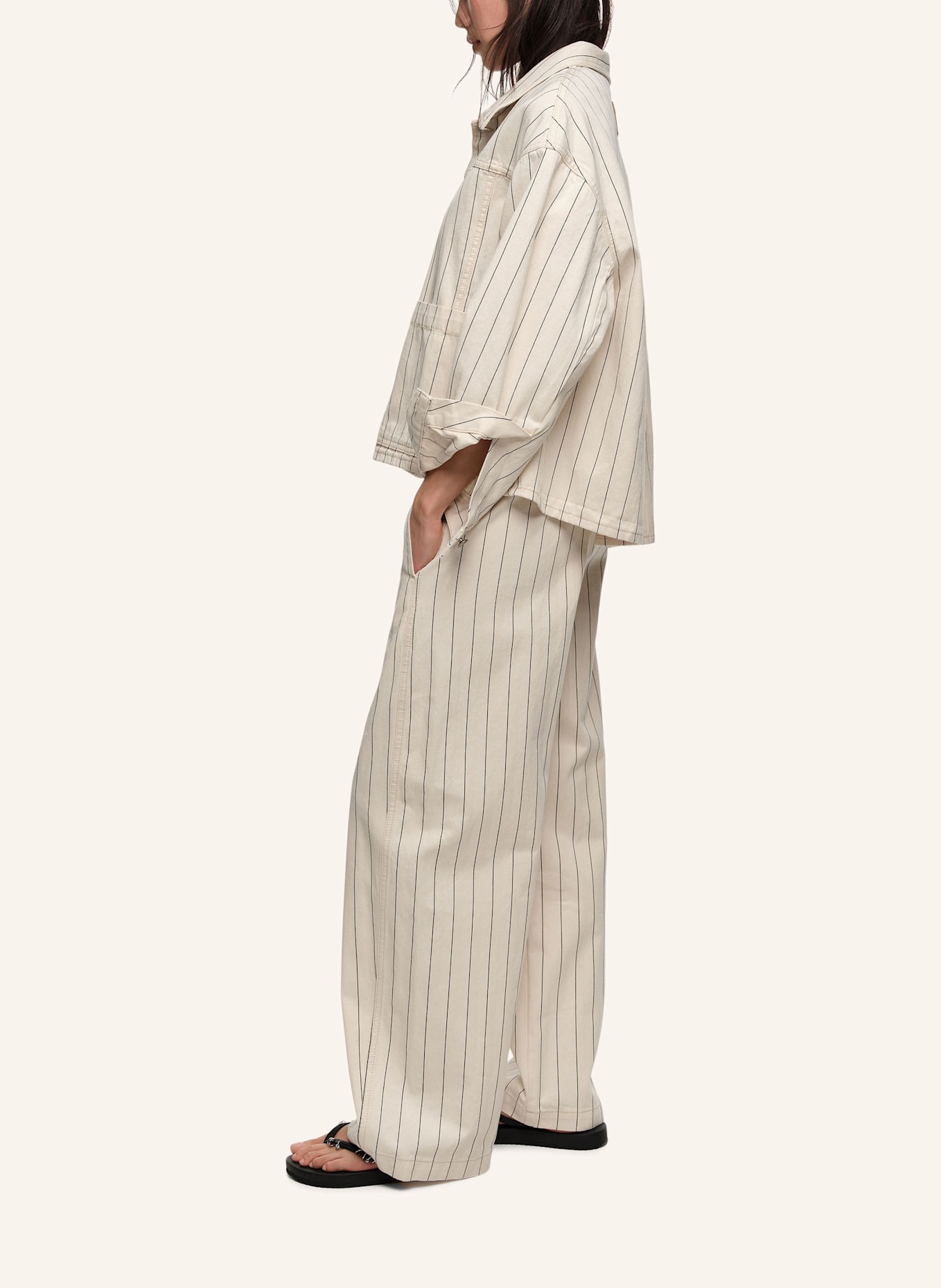 BIMBA Y LOLA Jeansjacke: WEISS