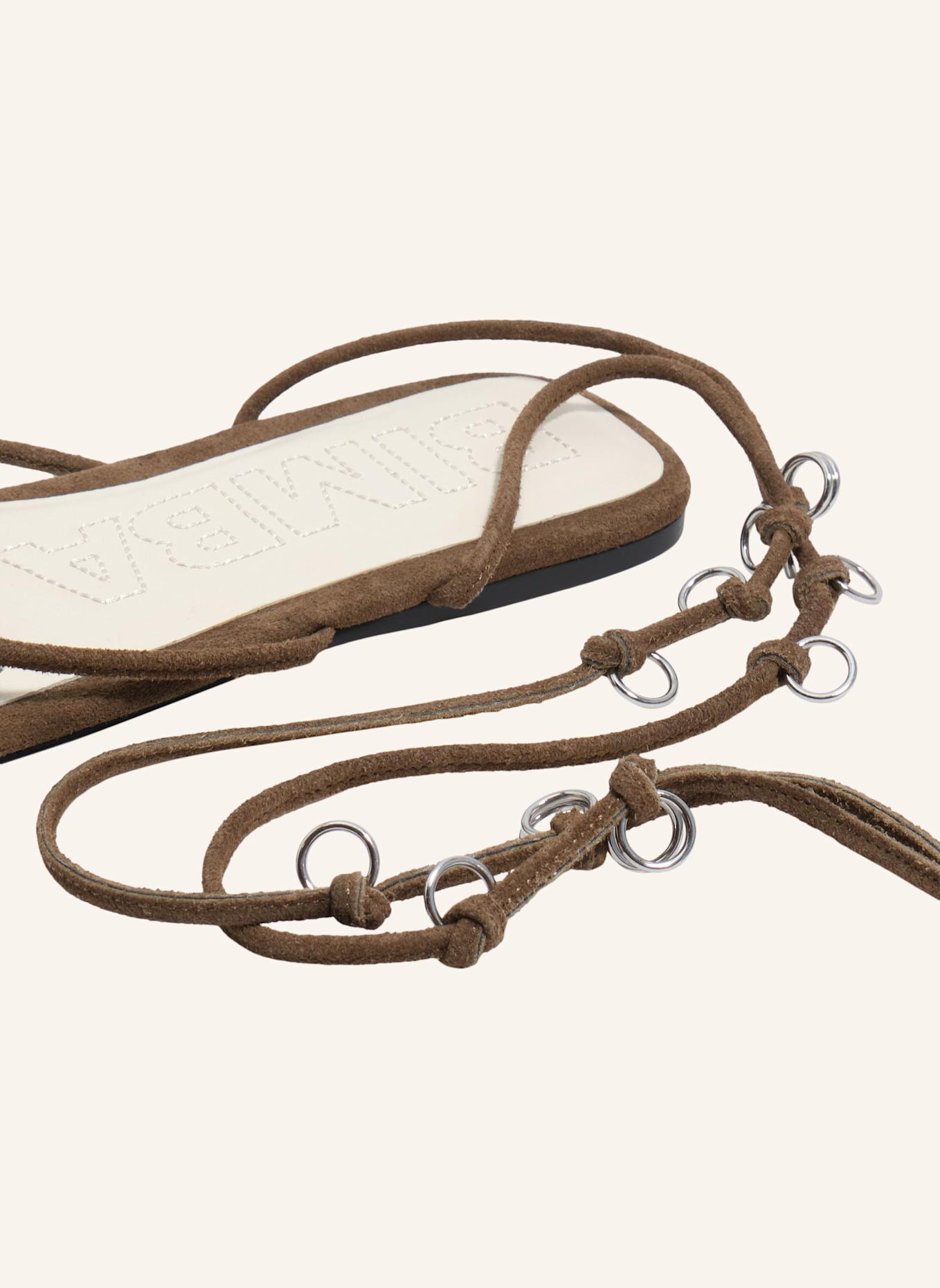 BIMBA Y LOLA Sandalen: GRÜN