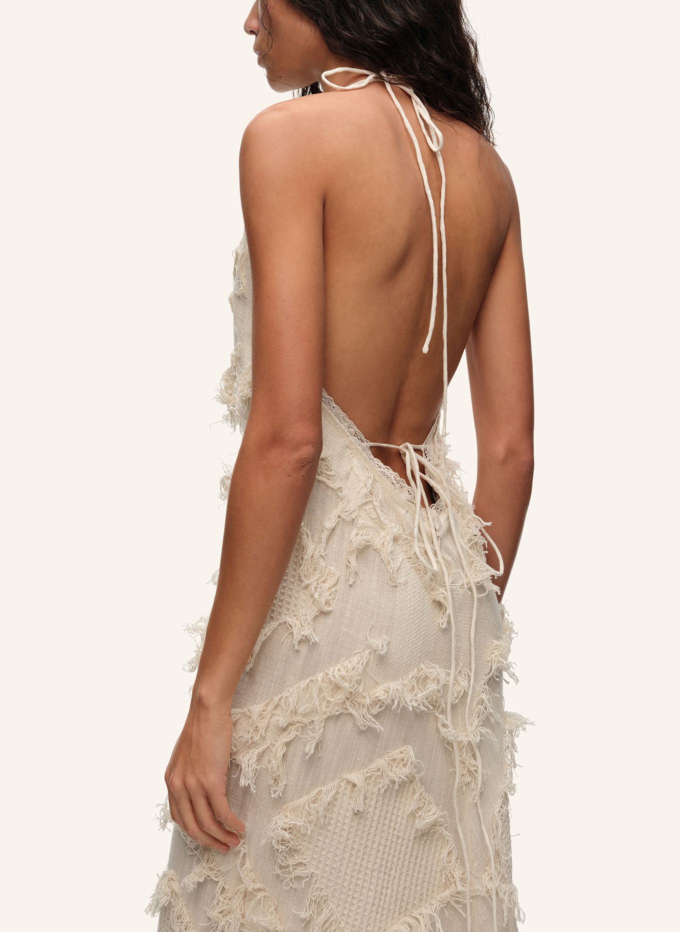BIMBA Y LOLA Neckholder-Kleid: WEISS
