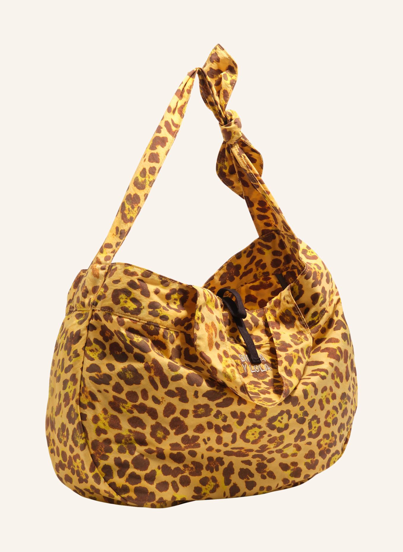 BIMBA Y LOLA Maxi-Schultertasche: GELB