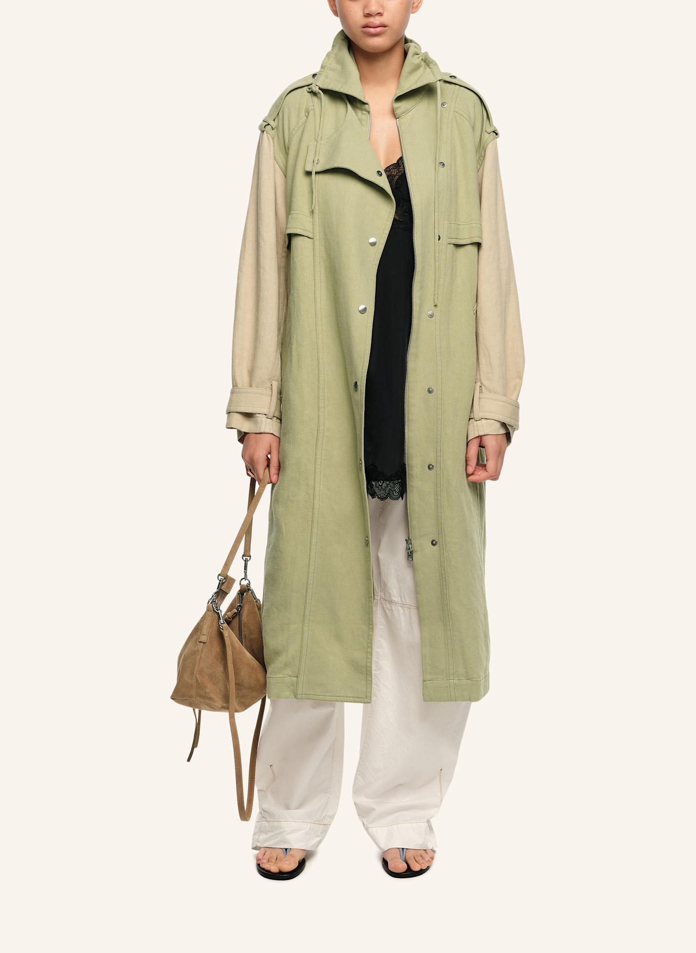 BIMBA Y LOLA Trenchcoat: GRÜN