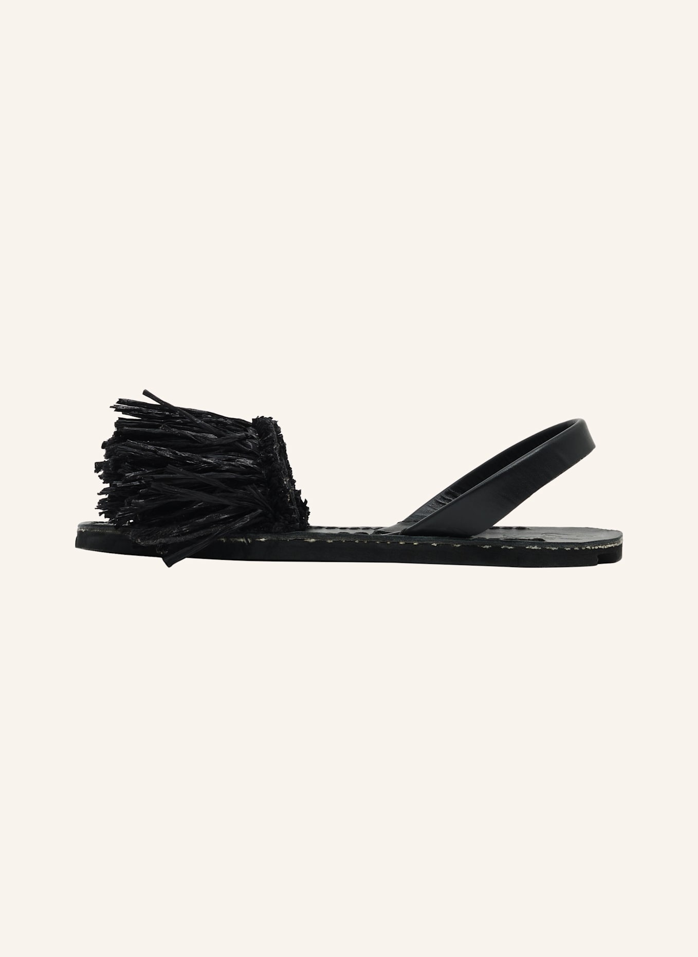 BIMBA Y LOLA Pantoletten: SCHWARZ