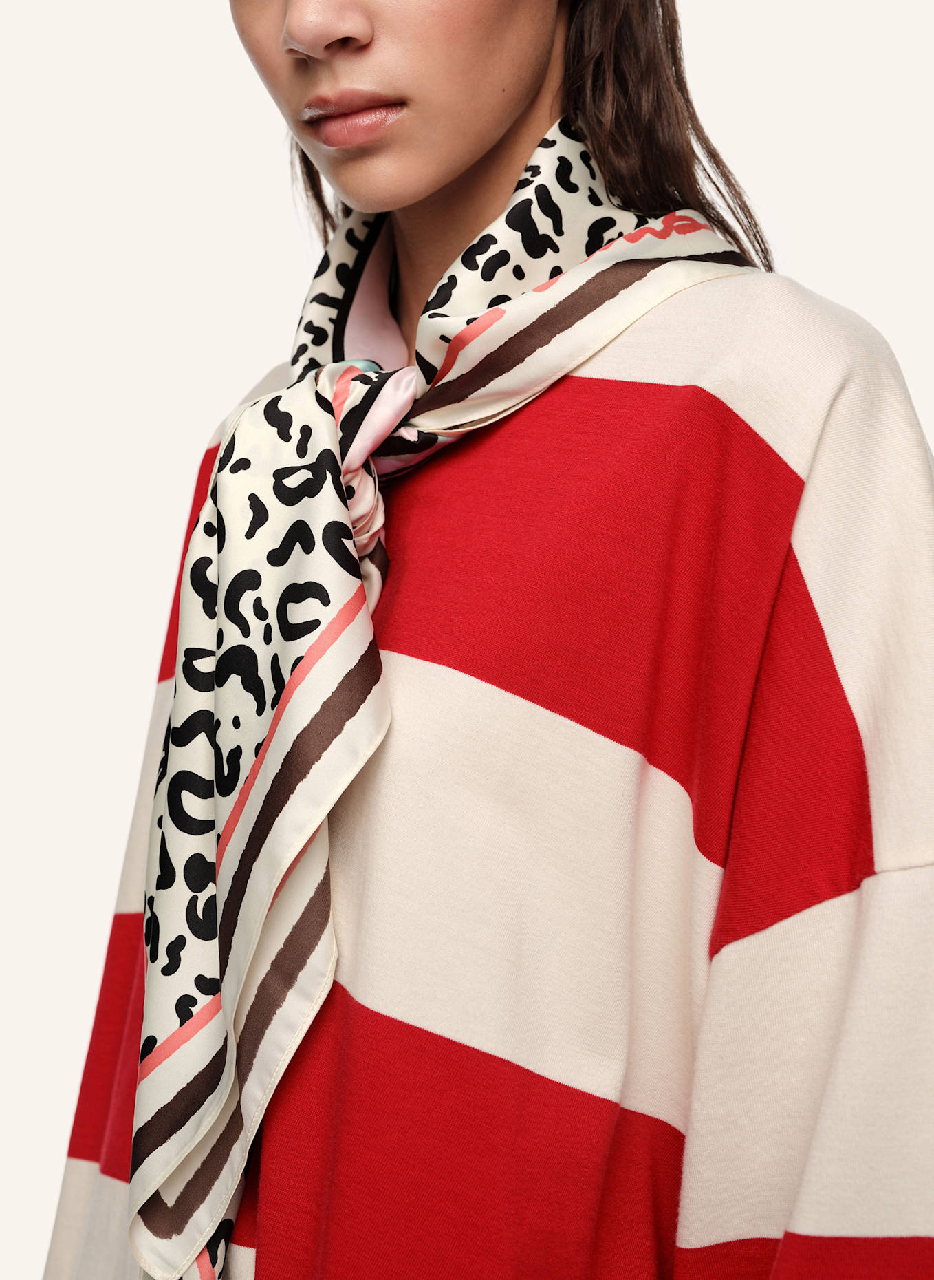 BIMBA Y LOLA Schal: WEISS