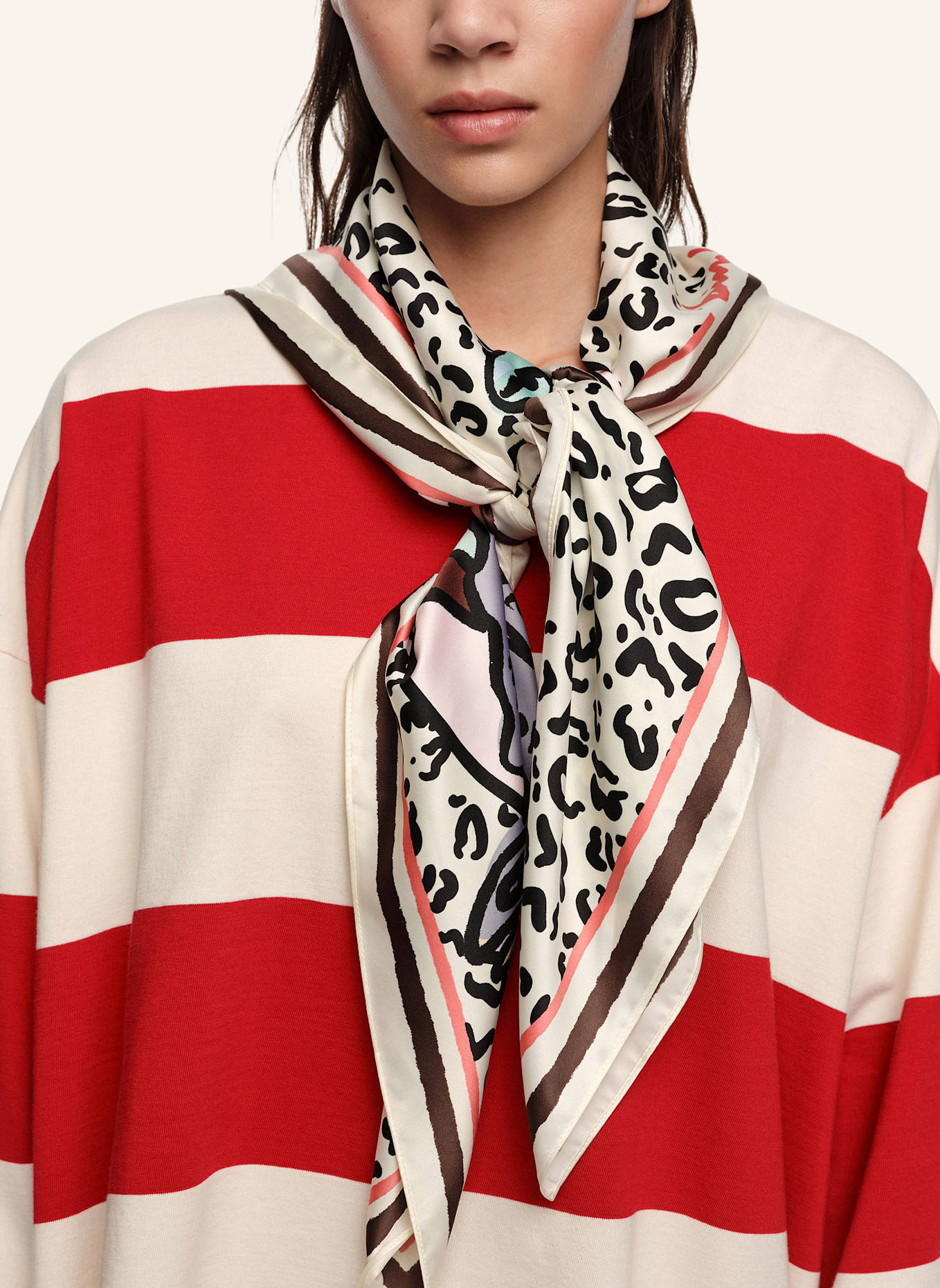BIMBA Y LOLA Schal: WEISS