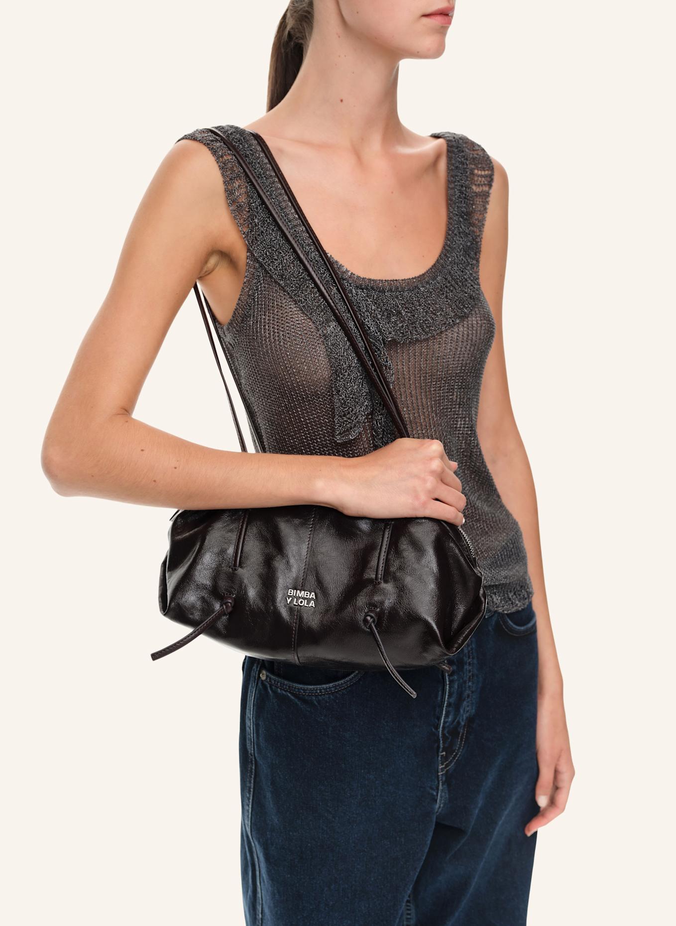 BIMBA Y LOLA Lederhandtasche: ROT