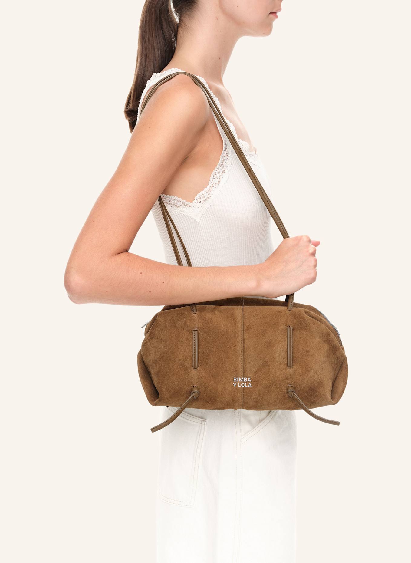 BIMBA Y LOLA Schultertasche: GRÜN