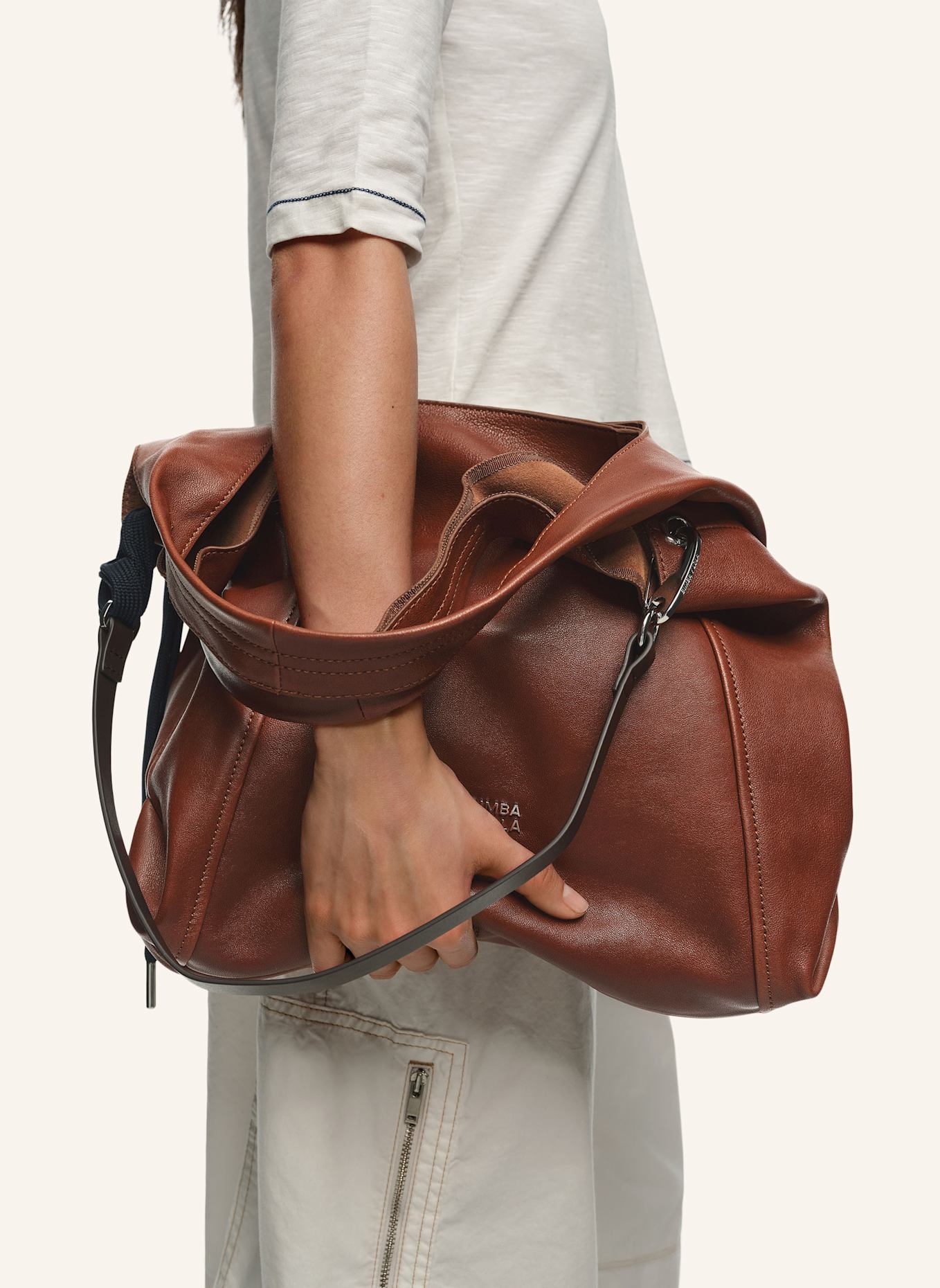 BIMBA Y LOLA Ledertasche: BRAUN