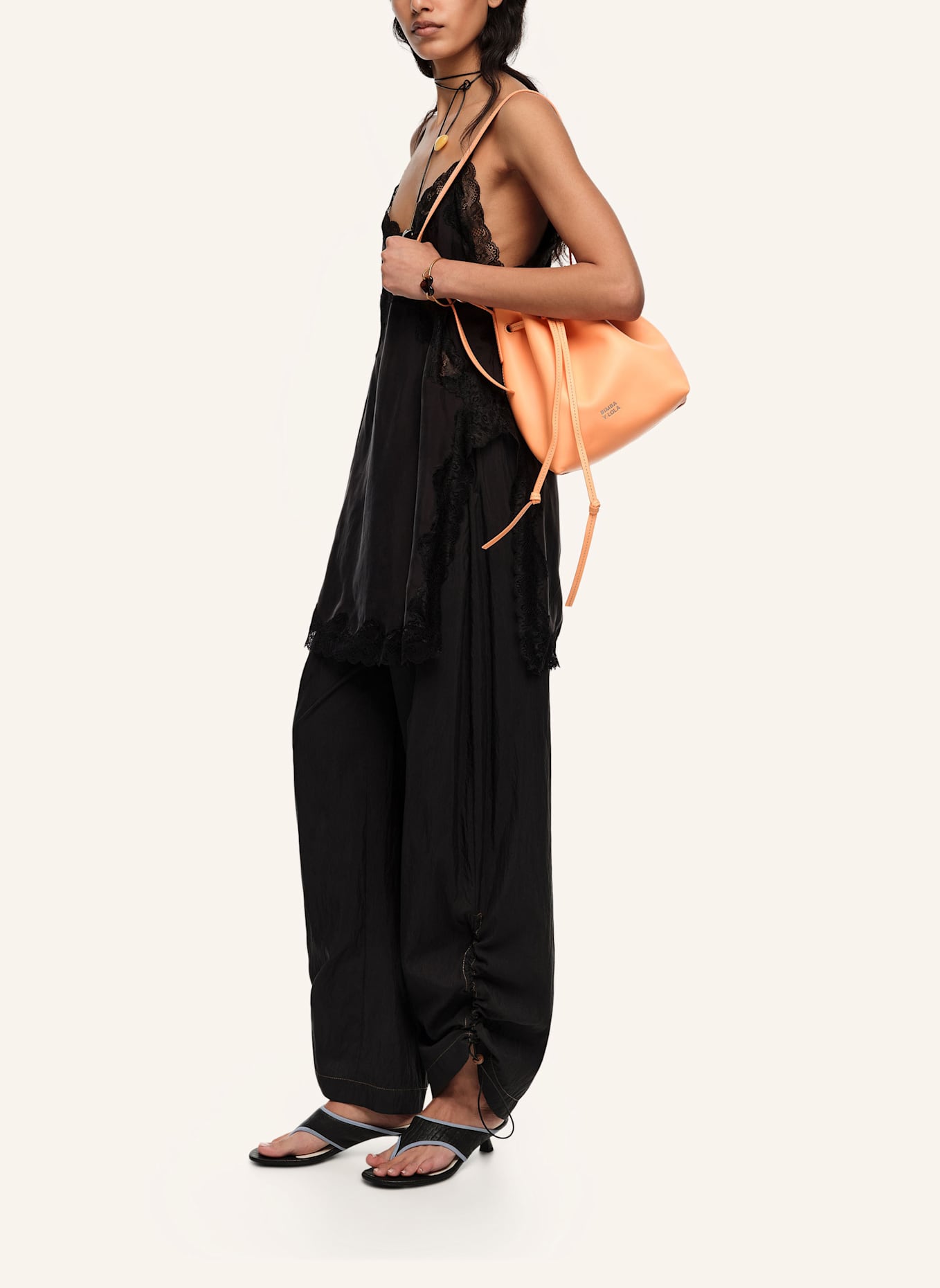 BIMBA Y LOLA Beuteltasche: ORANGE