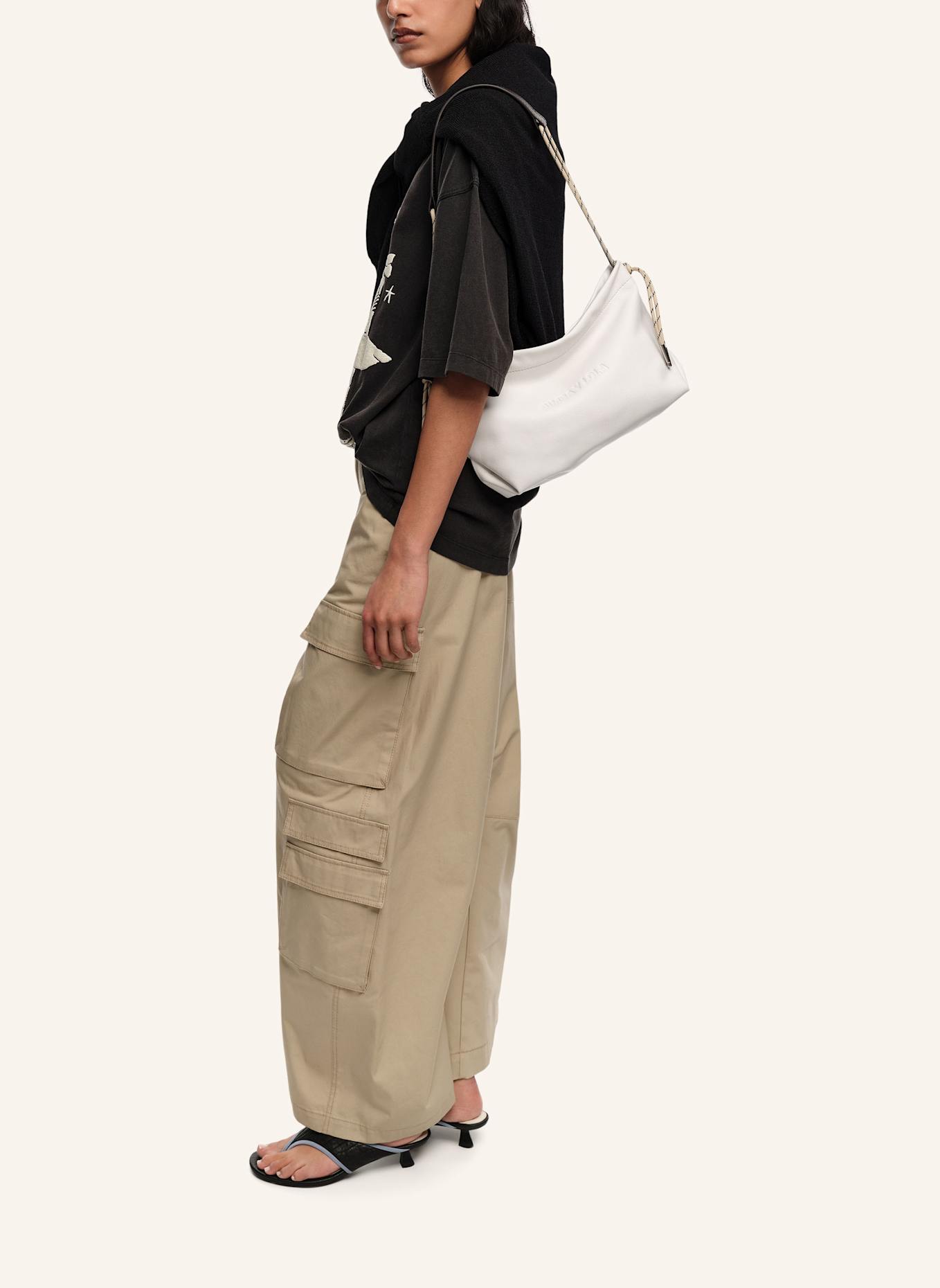BIMBA Y LOLA Schultertasche: WEISS