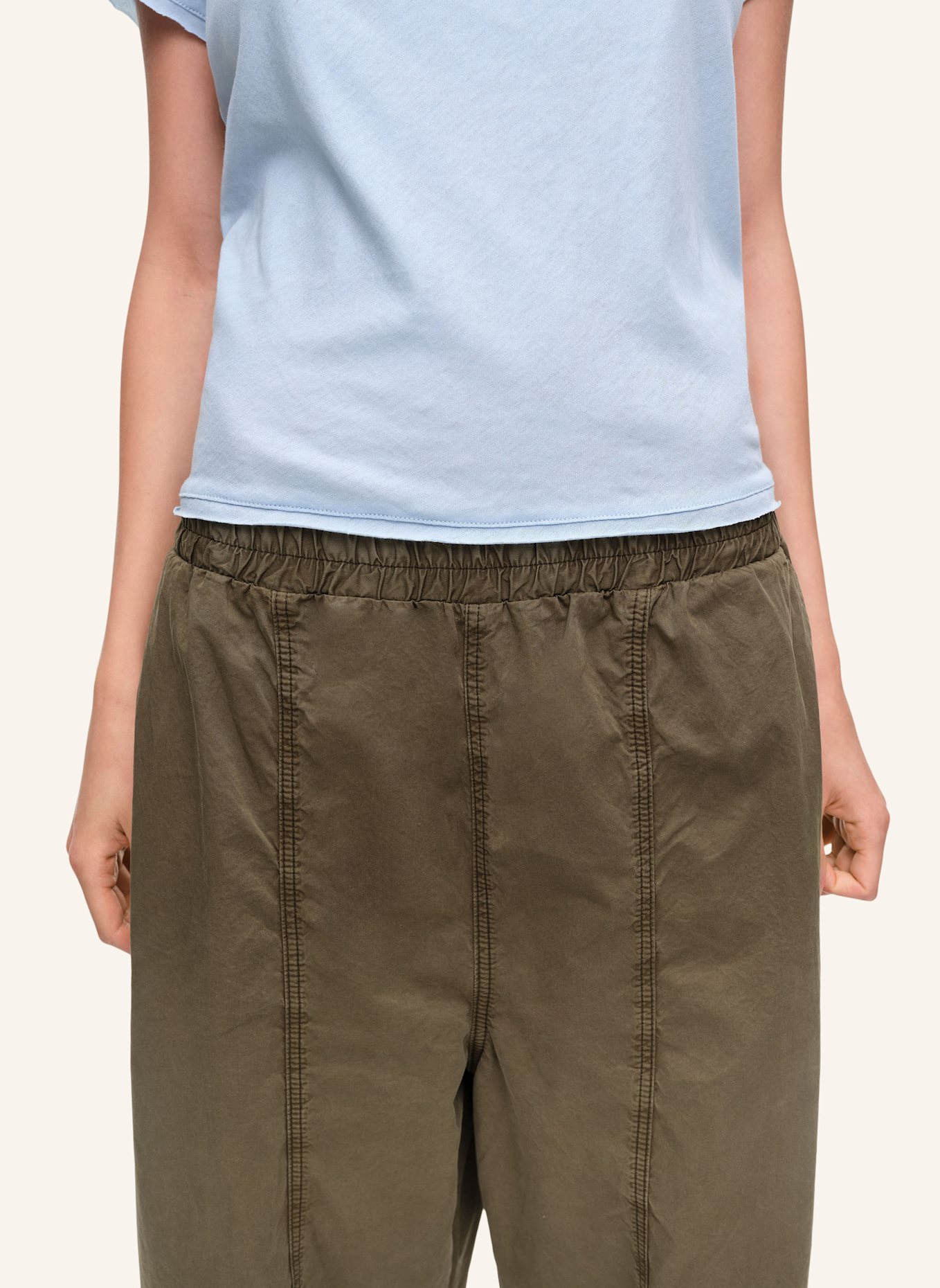 BIMBA Y LOLA Jogginghose: KHAKI