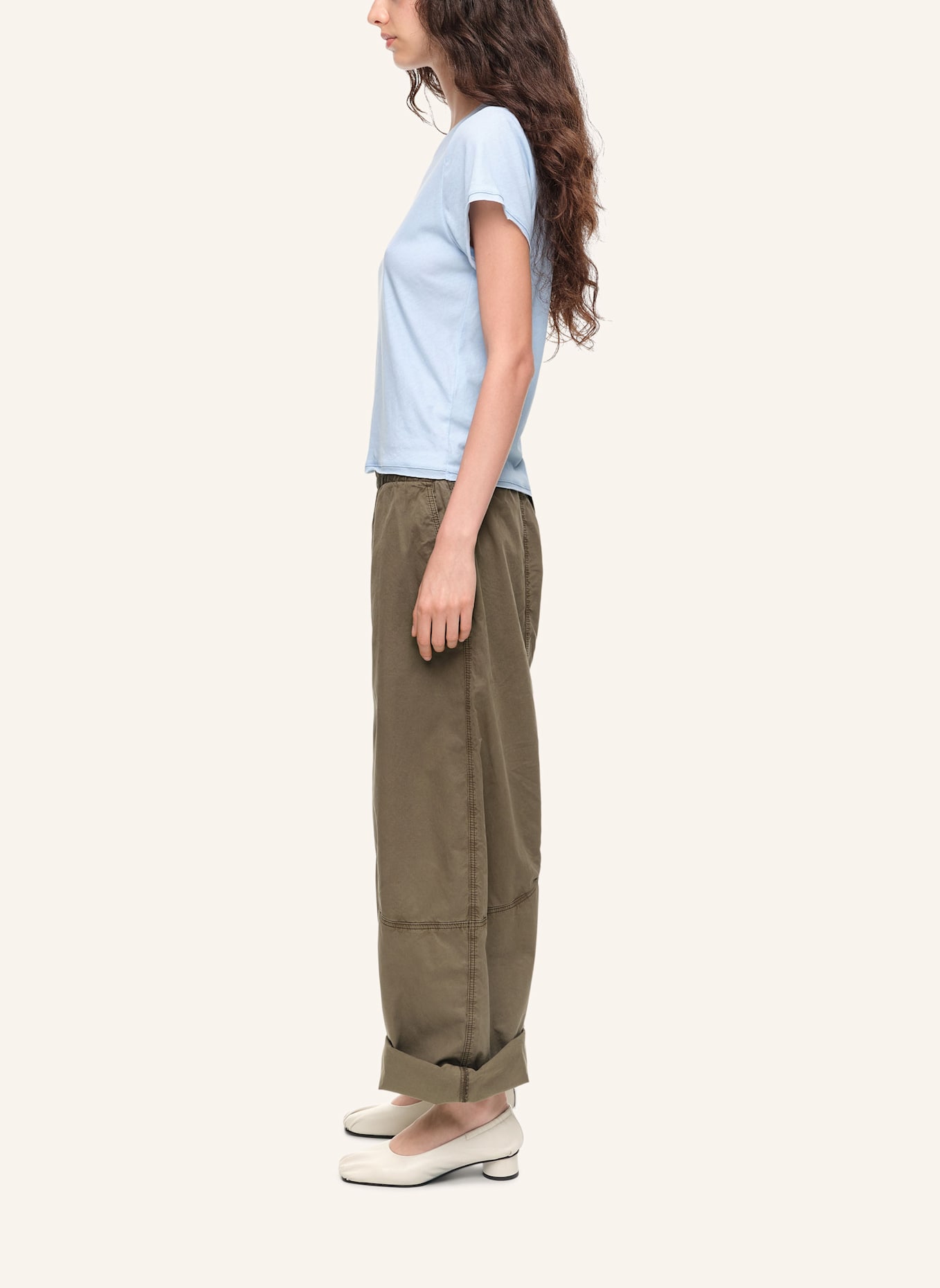 BIMBA Y LOLA Jogginghose: KHAKI