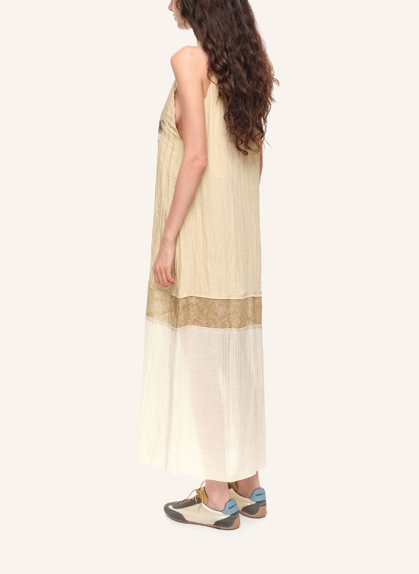 BIMBA Y LOLA Midikleid: BRAUN