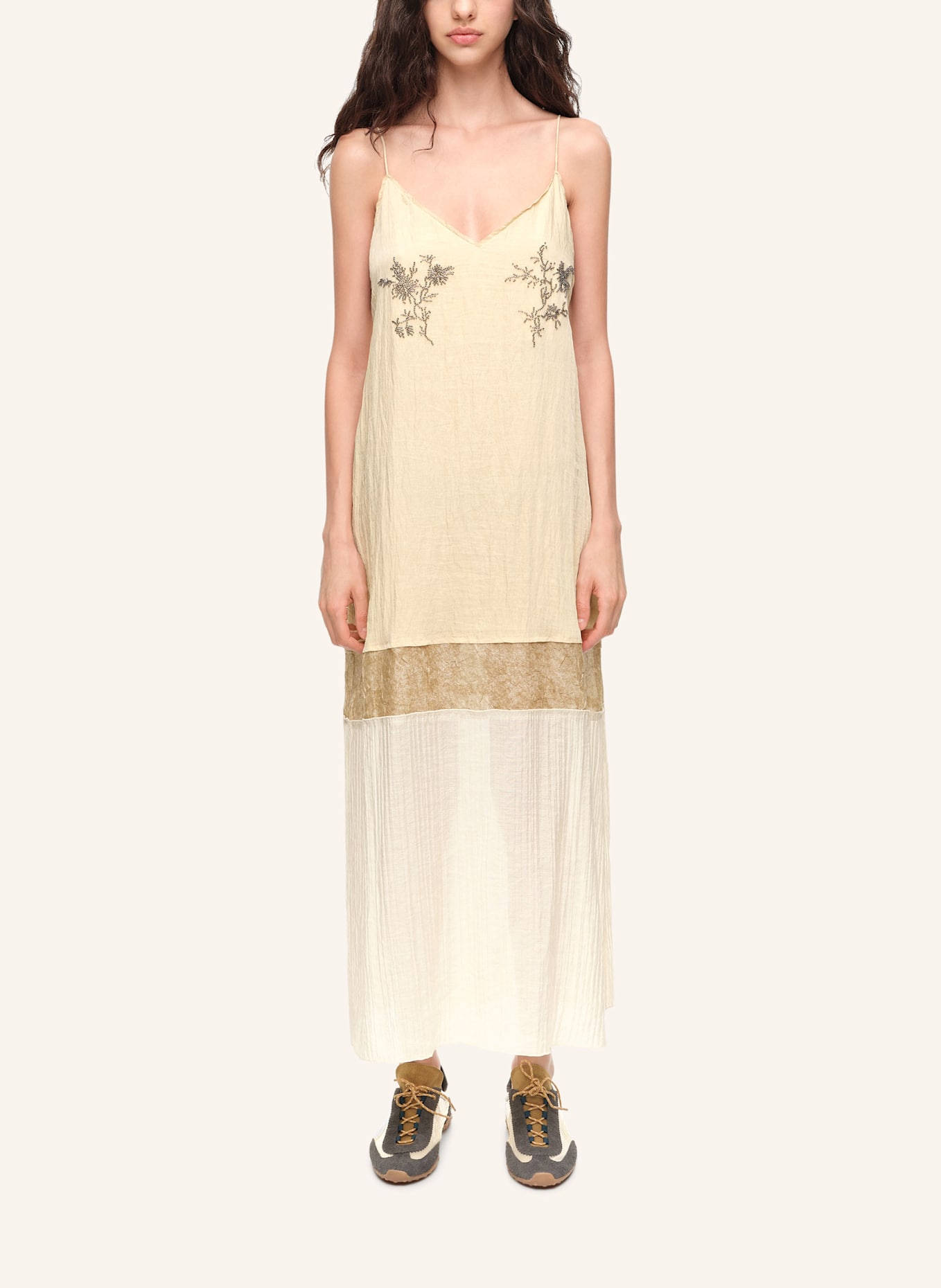 BIMBA Y LOLA Midikleid: BRAUN