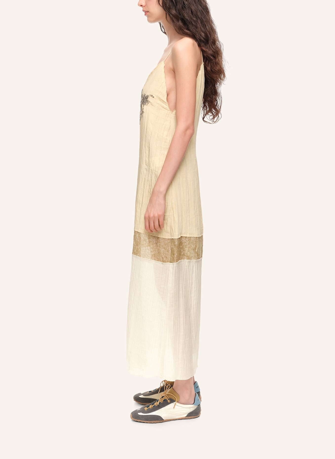 BIMBA Y LOLA Midikleid: BRAUN