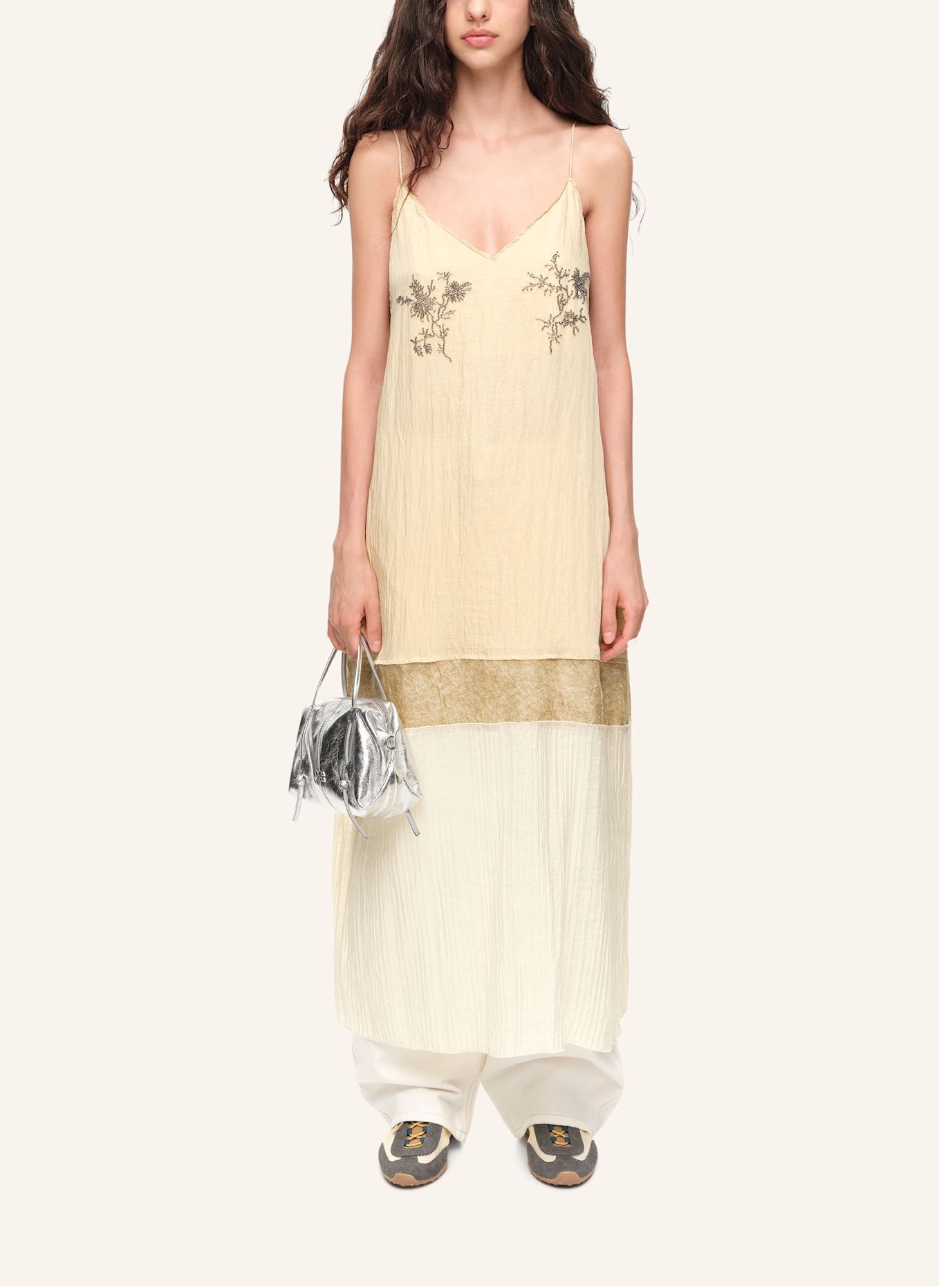 BIMBA Y LOLA Midikleid: BRAUN