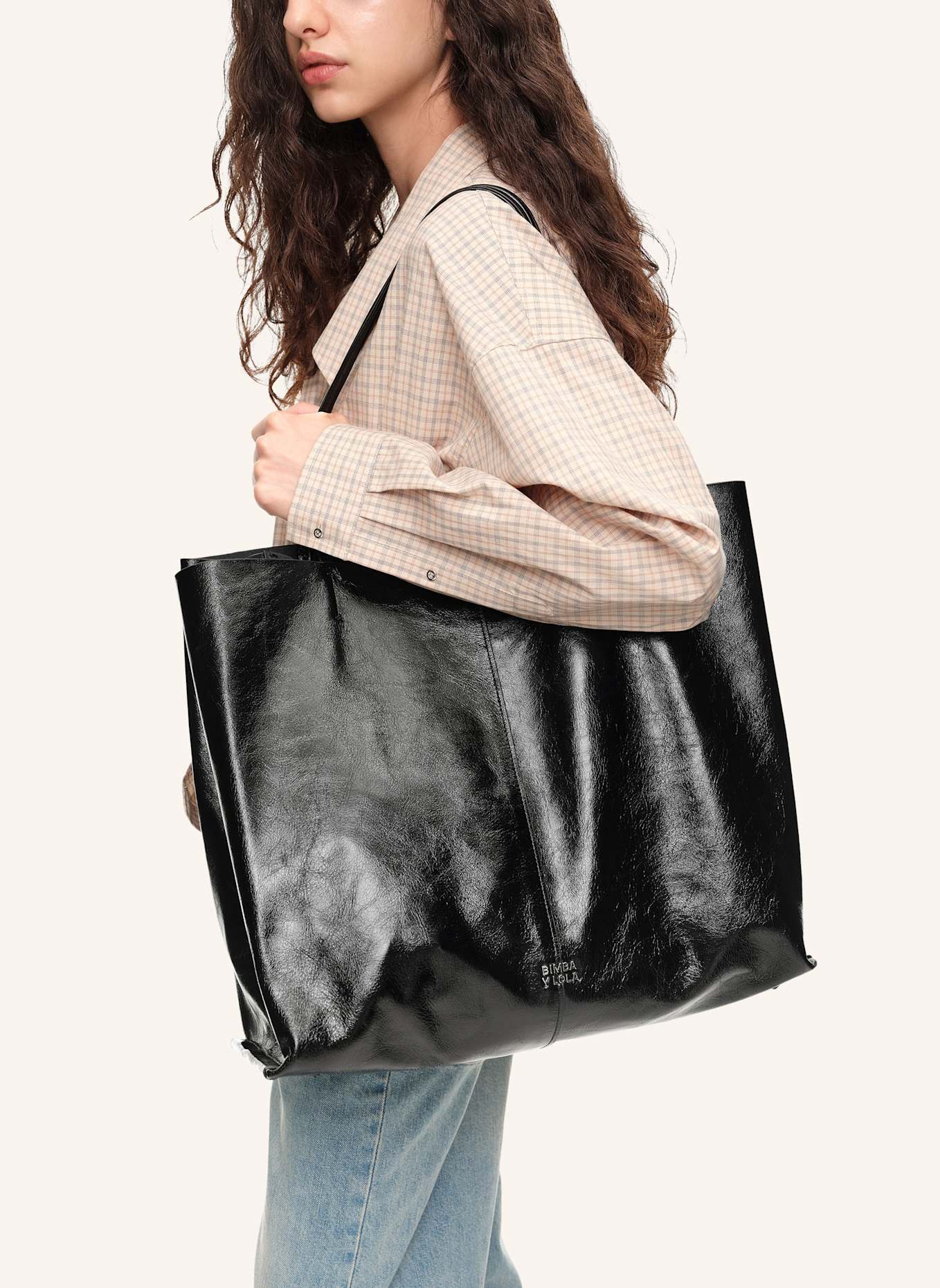 BIMBA Y LOLA Shopper: SCHWARZ