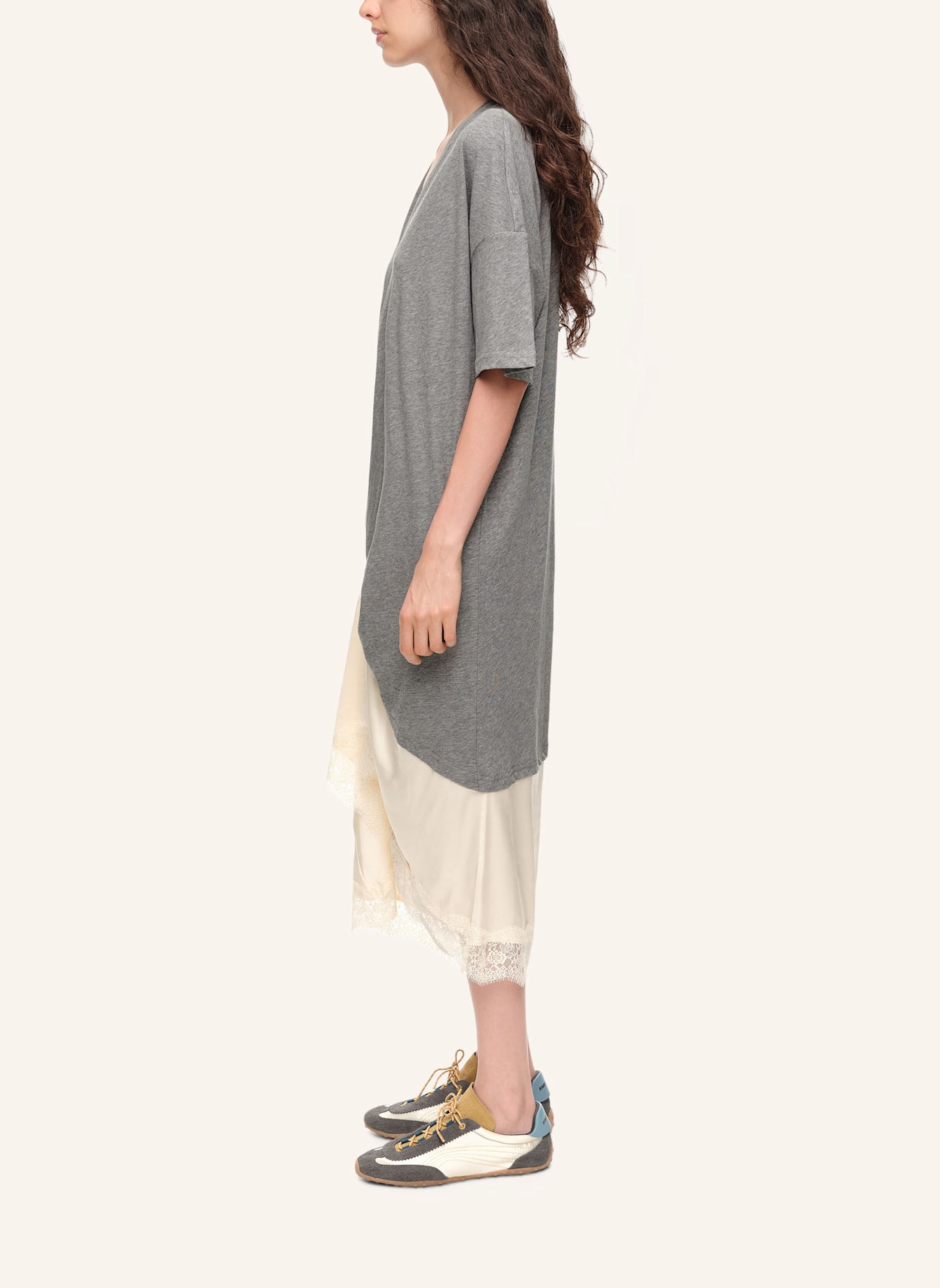 BIMBA Y LOLA Kleid: GRAU