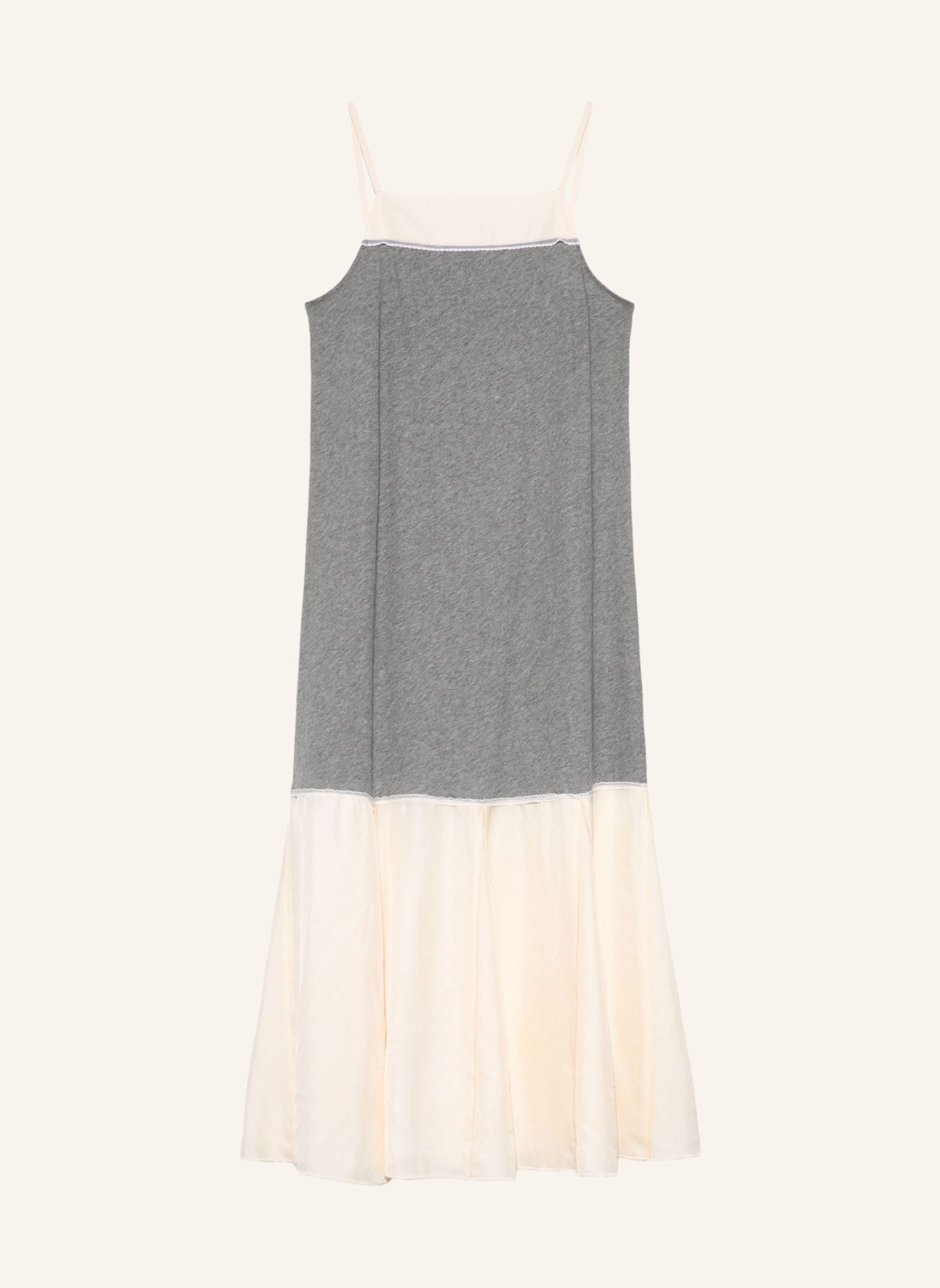 BIMBA Y LOLA Midikleid: GRAU