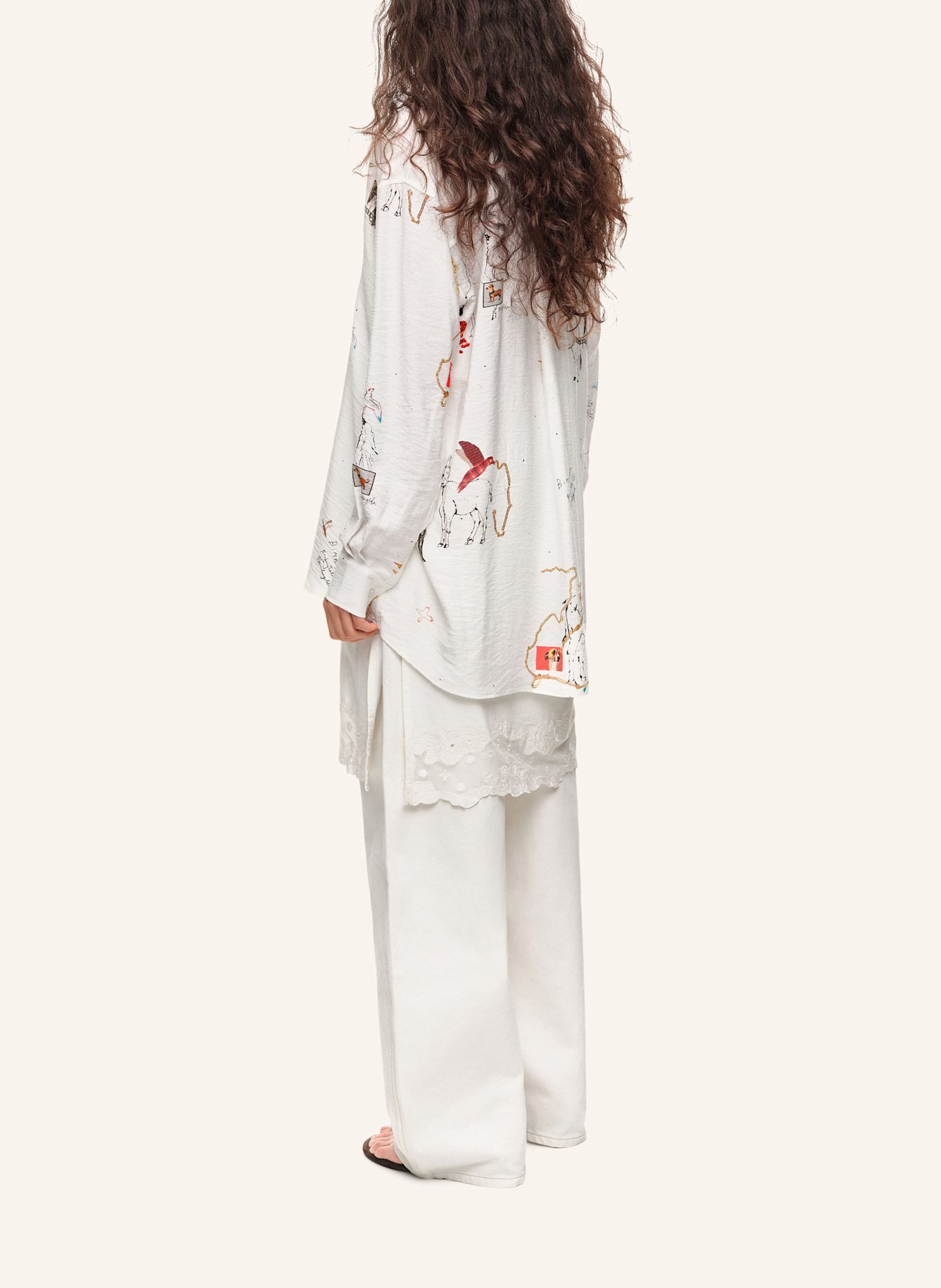 BIMBA Y LOLA Hemd: ORANGE