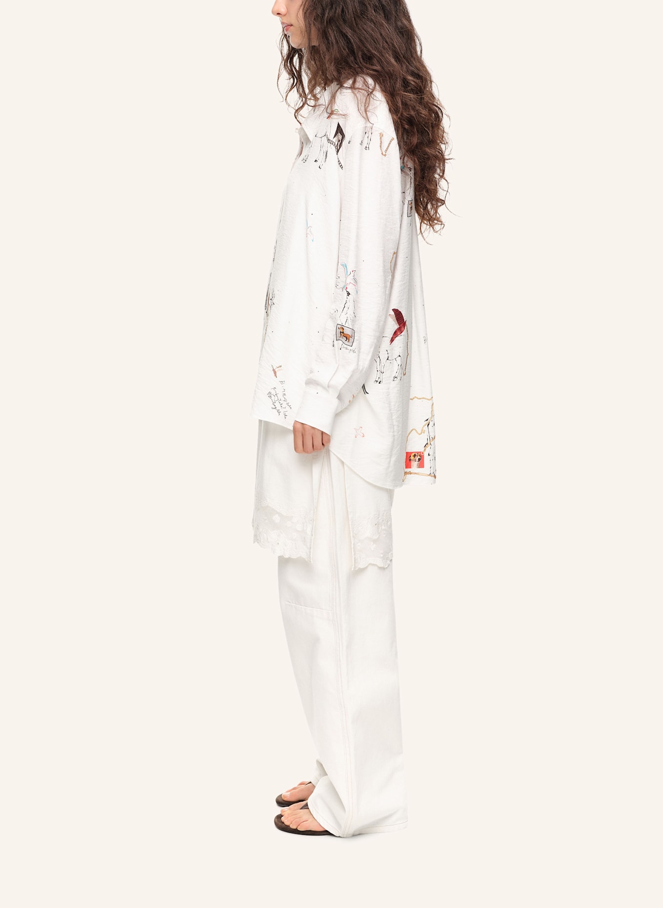 BIMBA Y LOLA Hemd: ORANGE