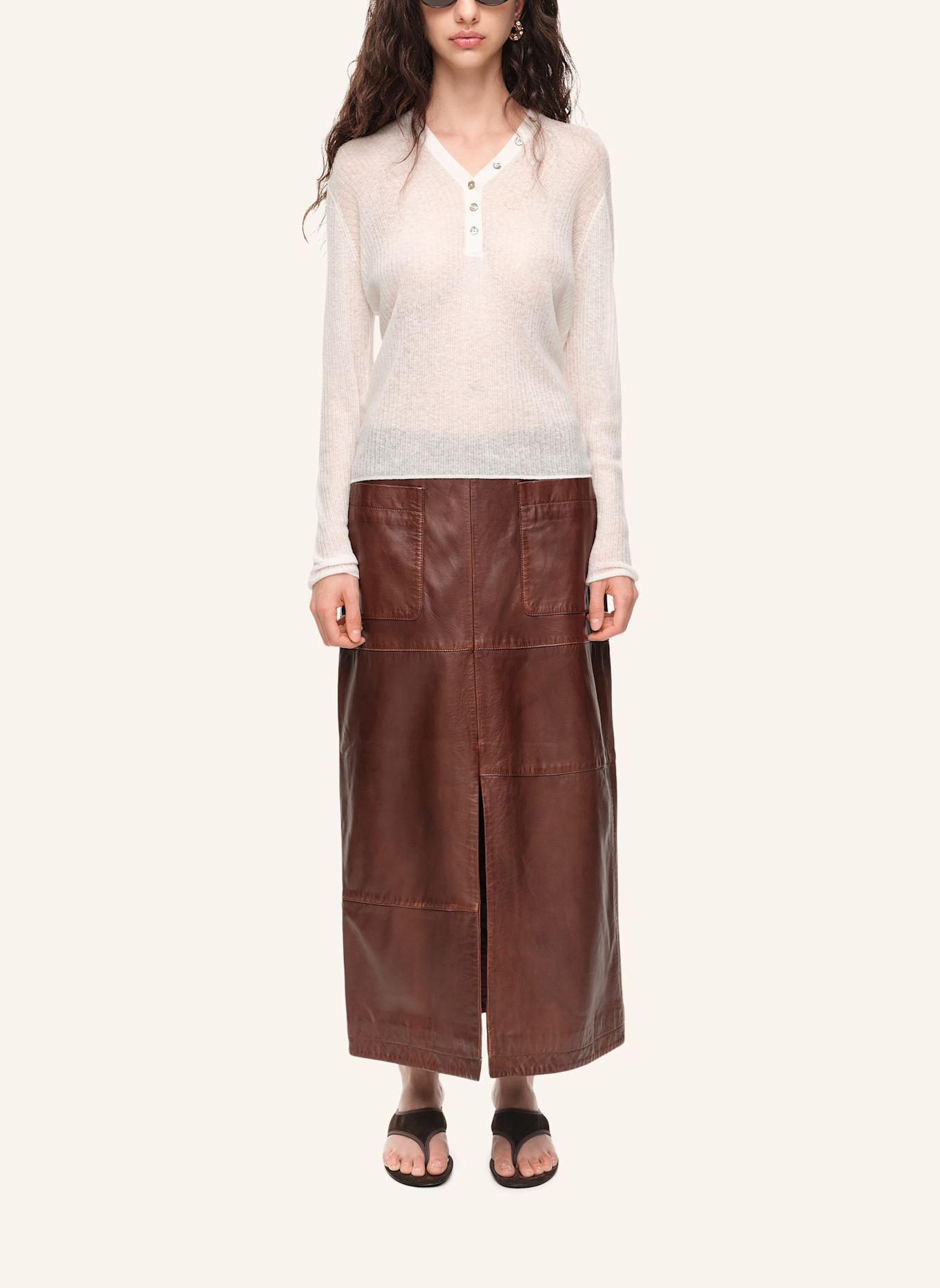 BIMBA Y LOLA Midirock: BRAUN