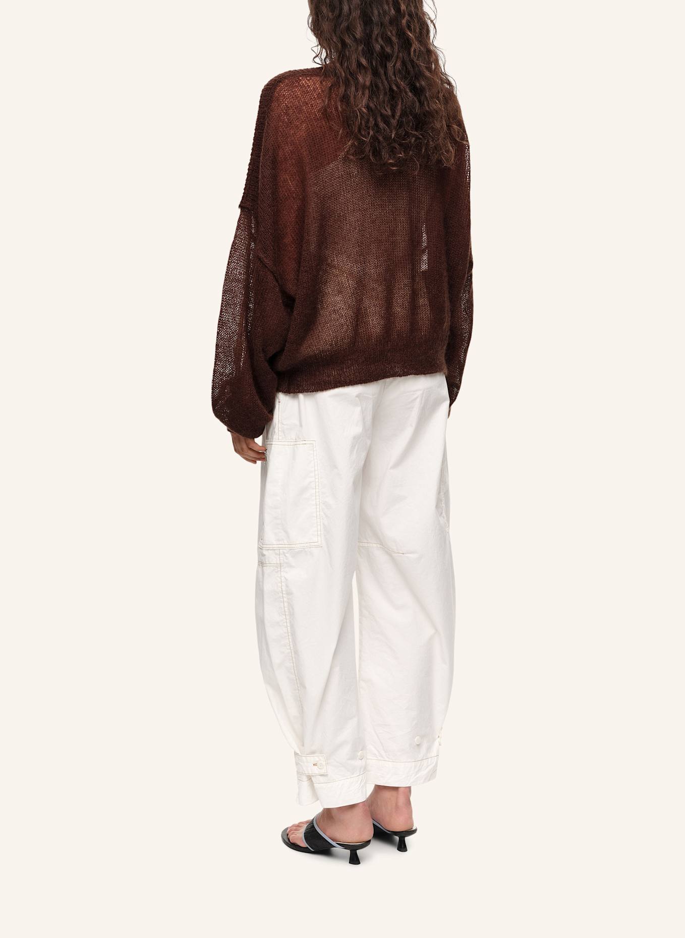 BIMBA Y LOLA Mohair-Pullover: BRAUN