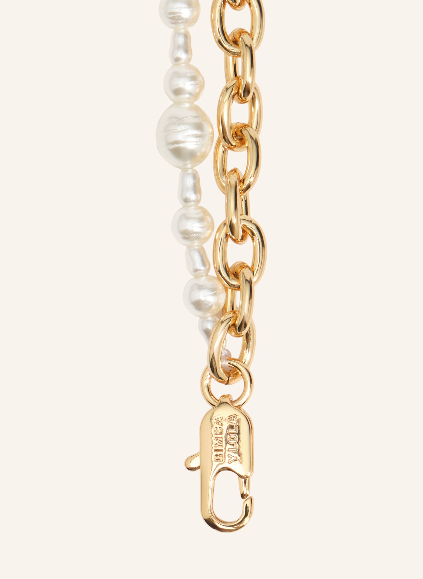 BIMBA Y LOLA Doppelketten-Halskette: GOLD
