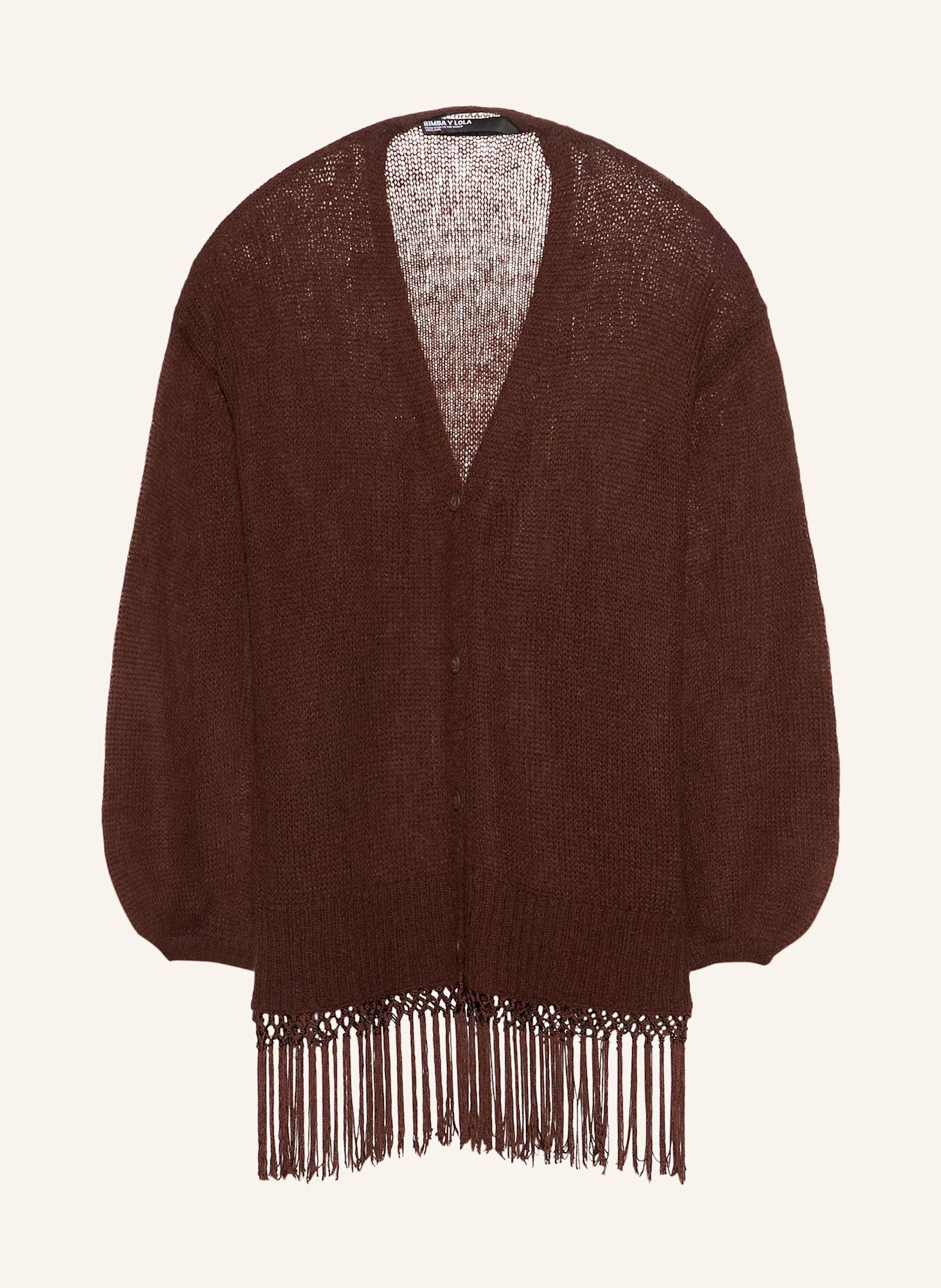 BIMBA Y LOLA Cardigan: BRAUN