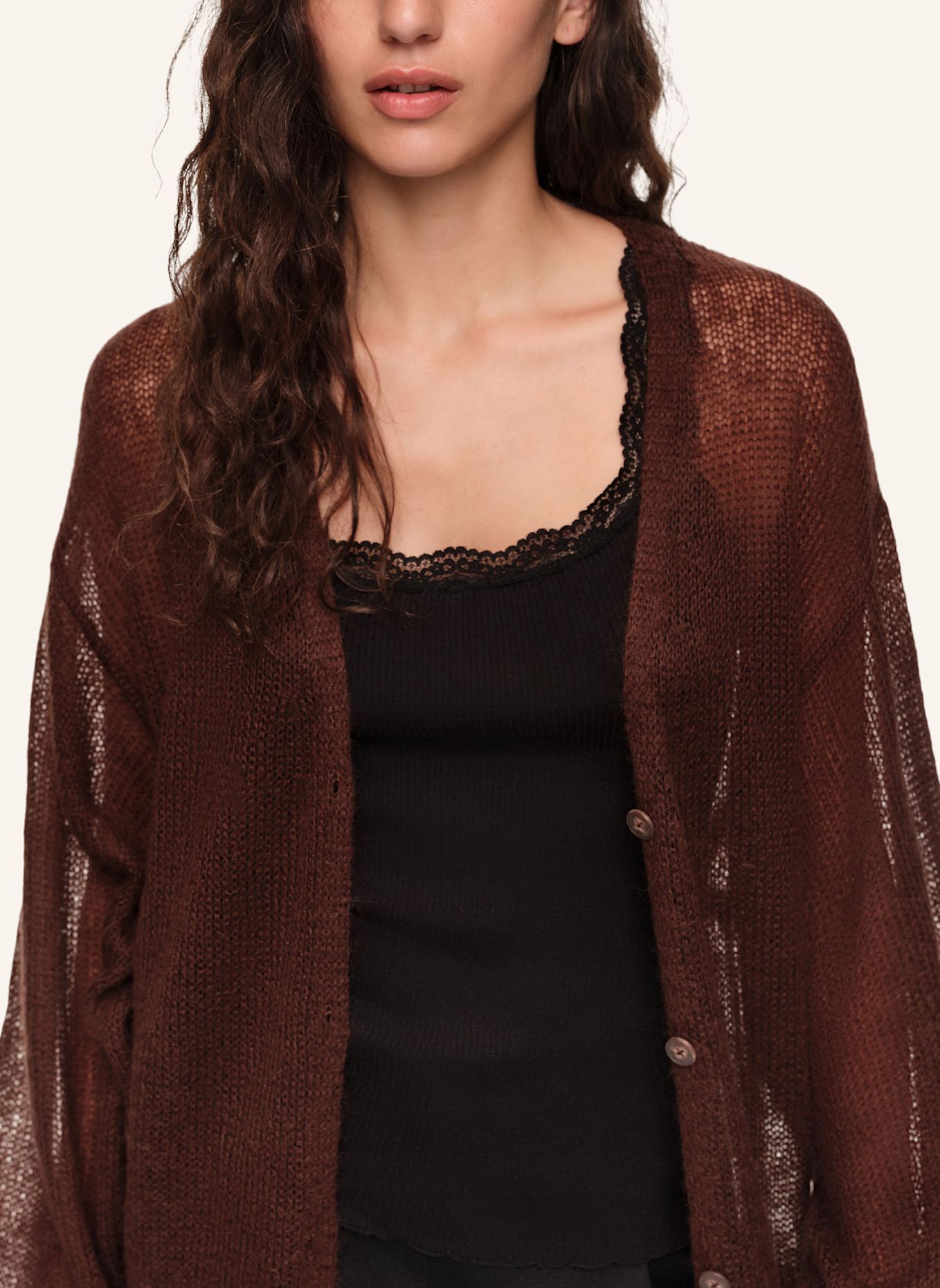 BIMBA Y LOLA Cardigan: BRAUN
