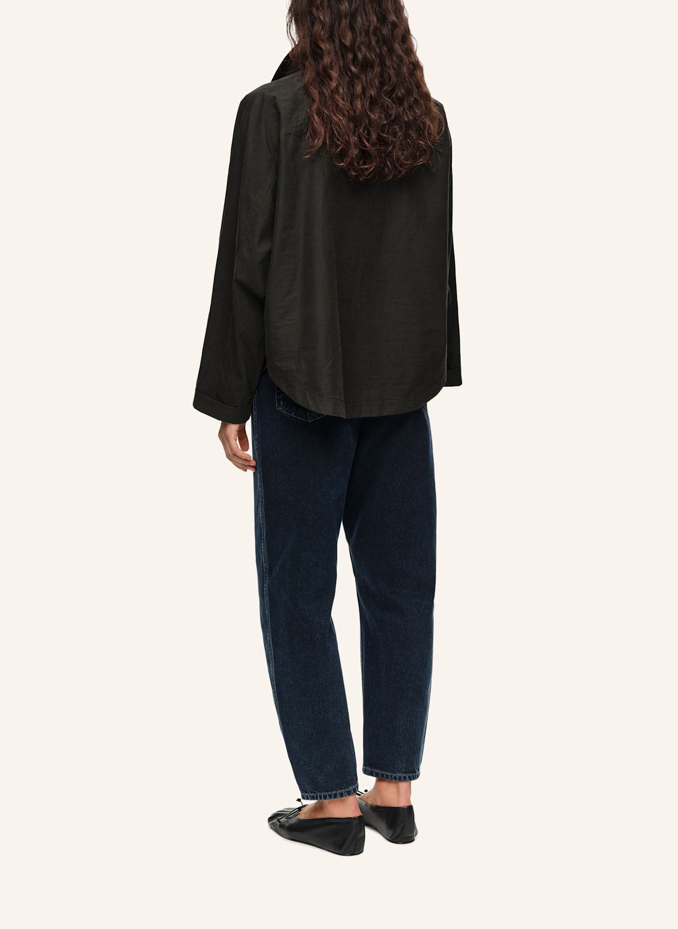 BIMBA Y LOLA Oversize-Trenchcoat: SCHWARZ