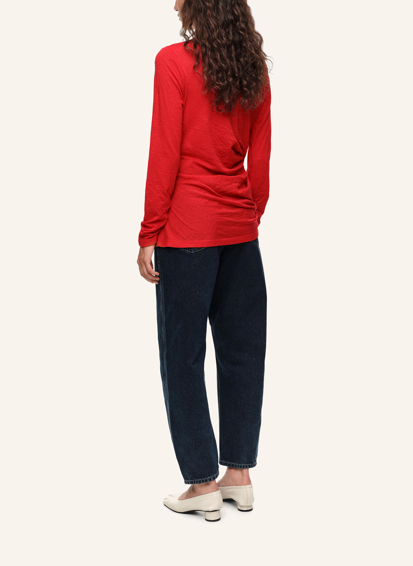 BIMBA Y LOLA Wollshirt: ROT