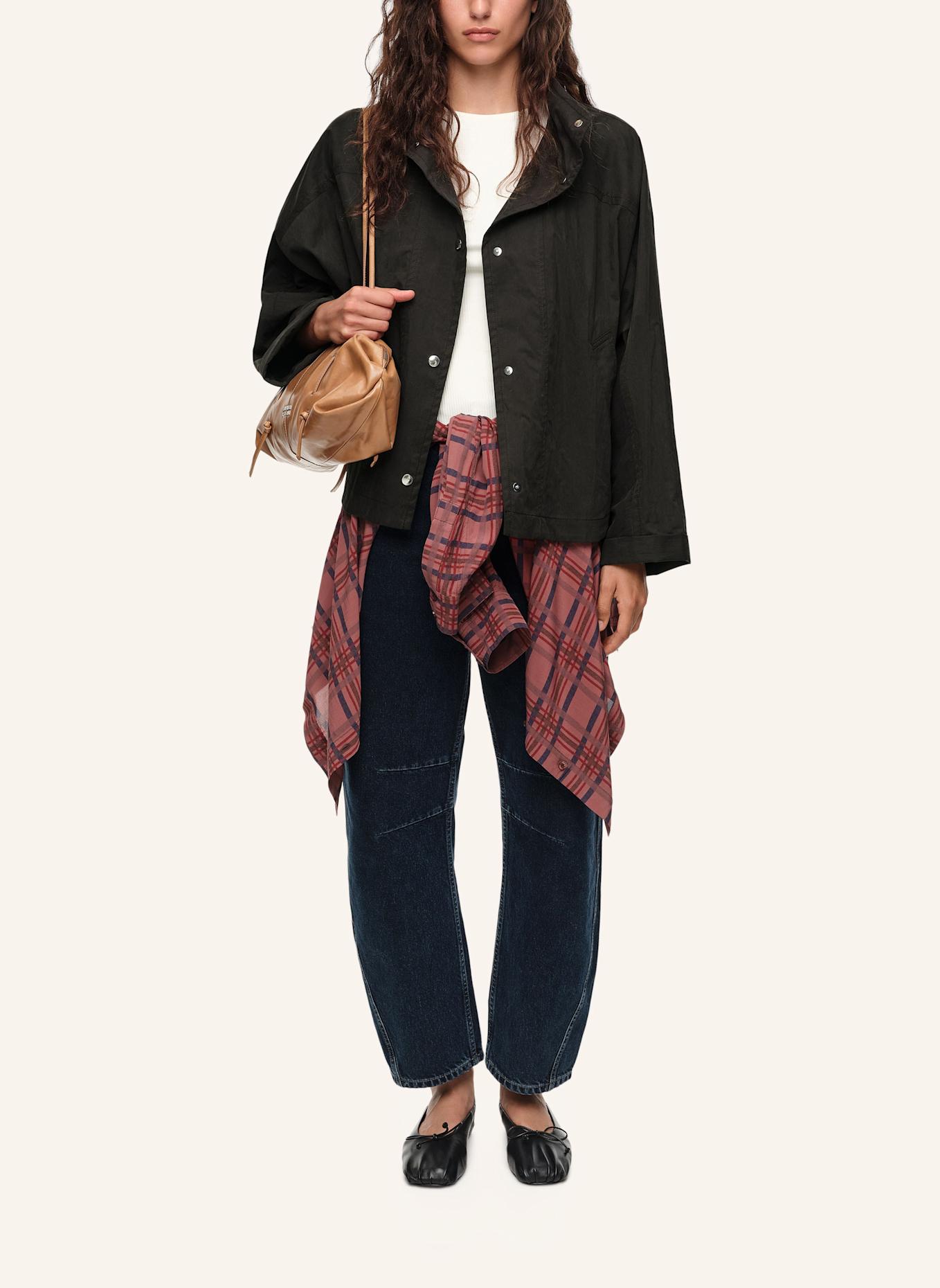 BIMBA Y LOLA Oversize-Trenchcoat: SCHWARZ